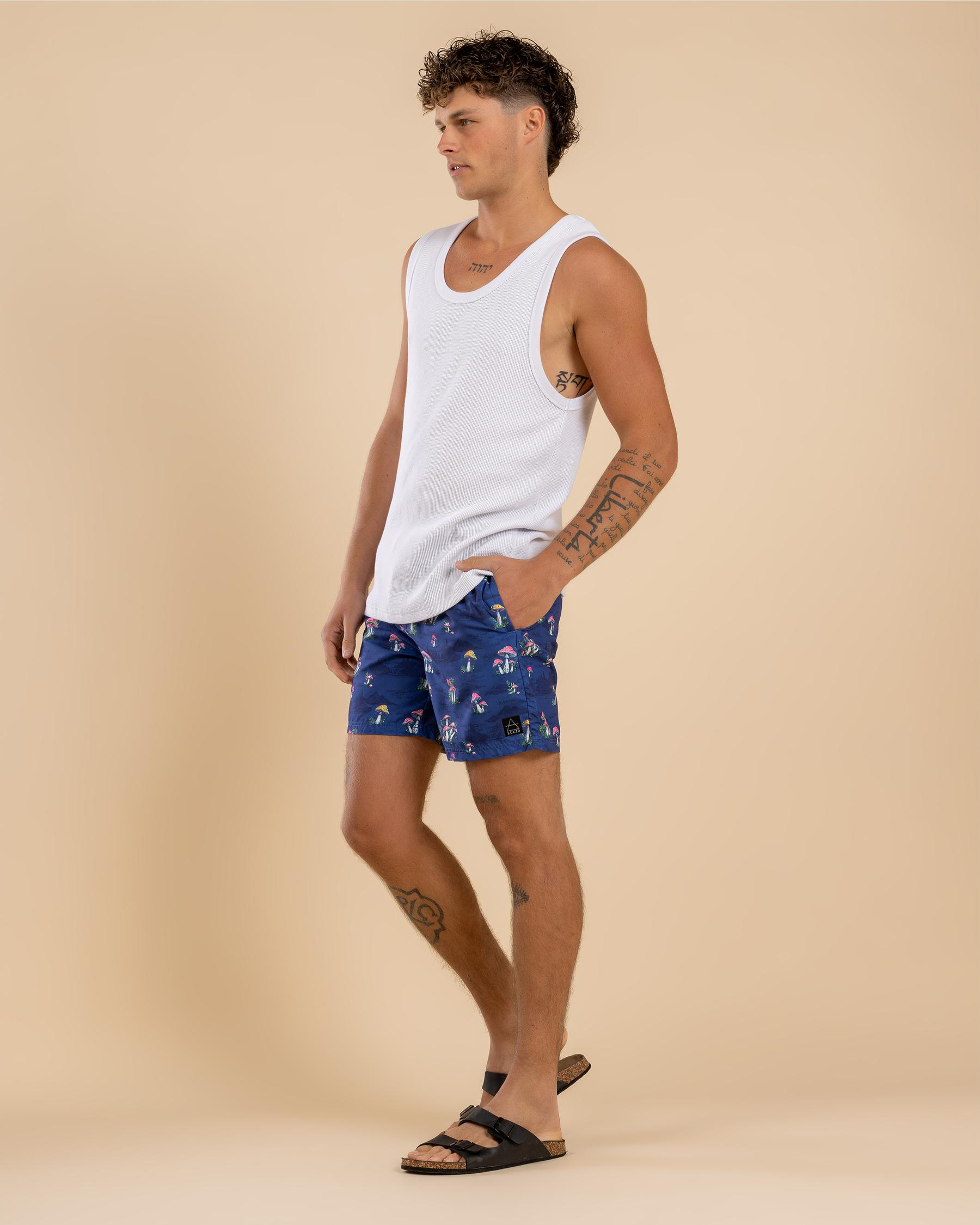 Animate Elastic Waist Shorts