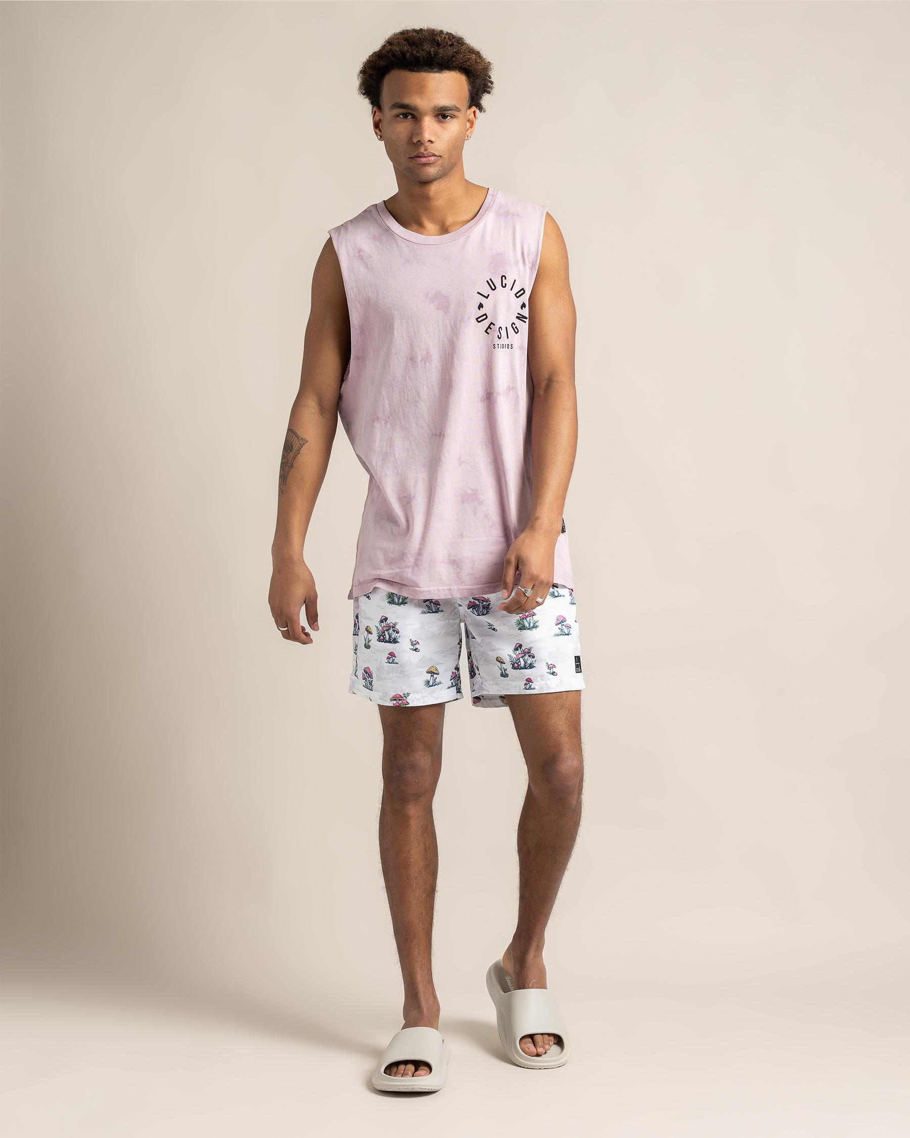 Animate Elastic Waist Shorts