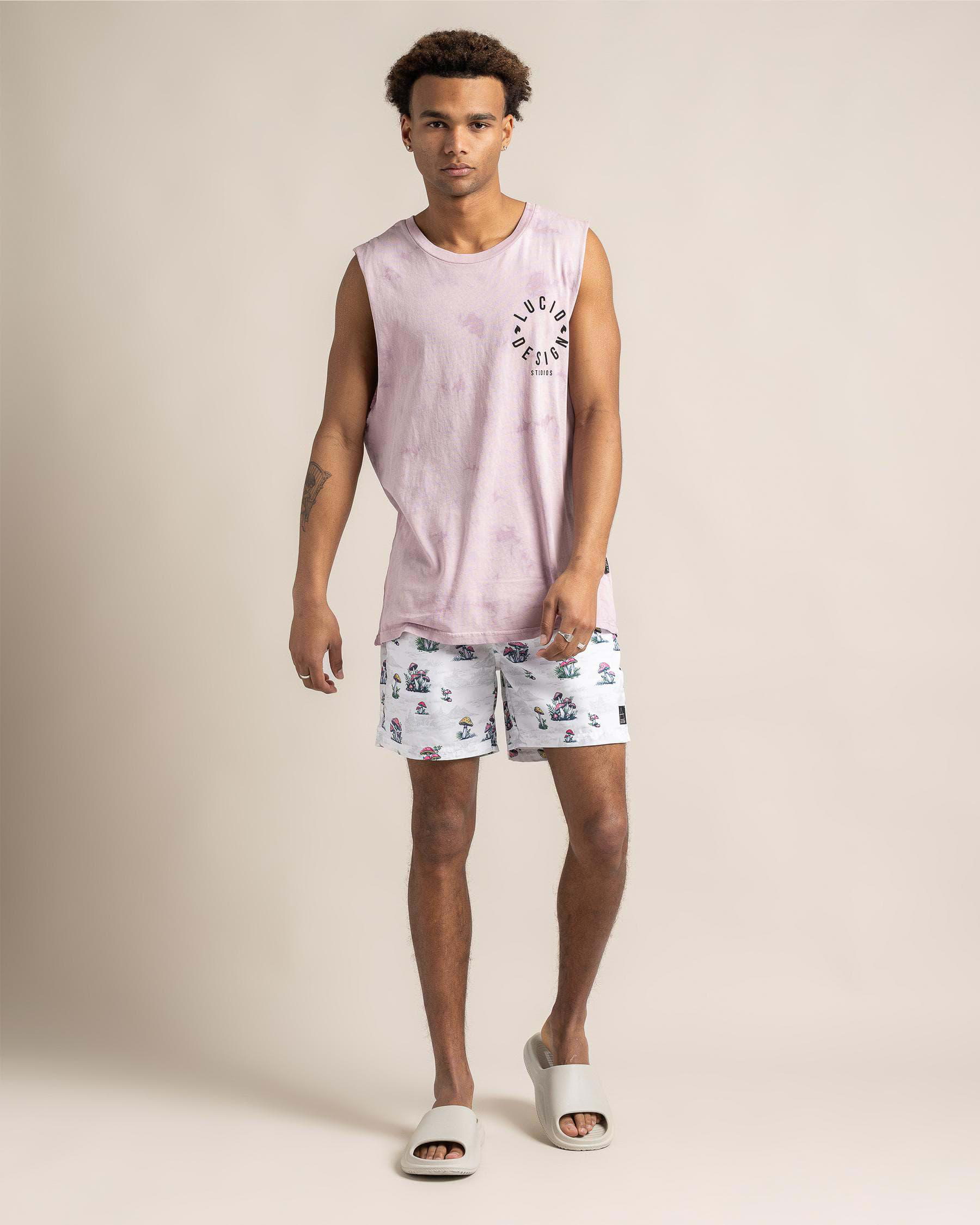 Animate Elastic Waist Shorts