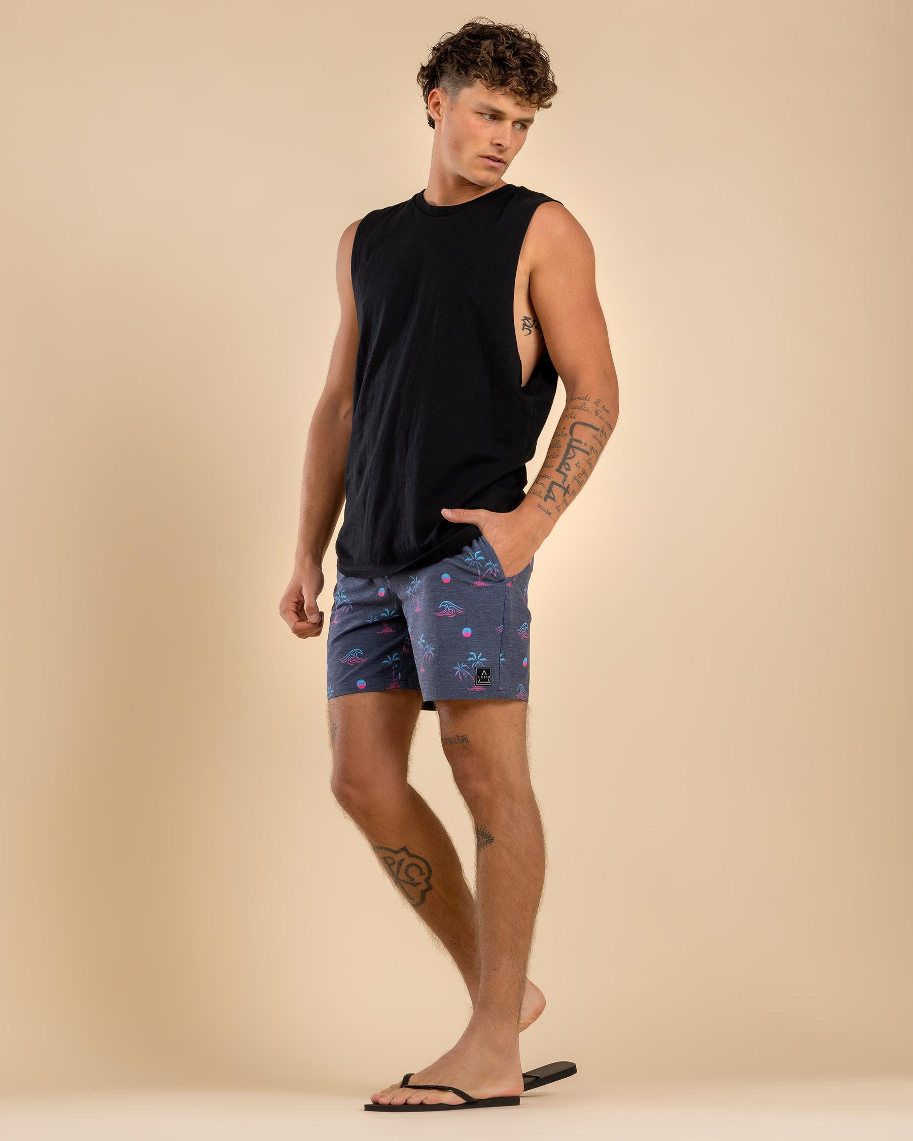 Gust Elastic Waist Shorts