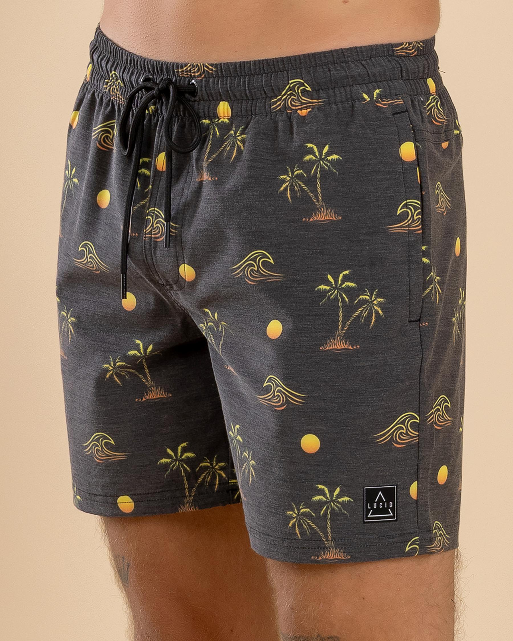 Gust Elastic Waist Shorts