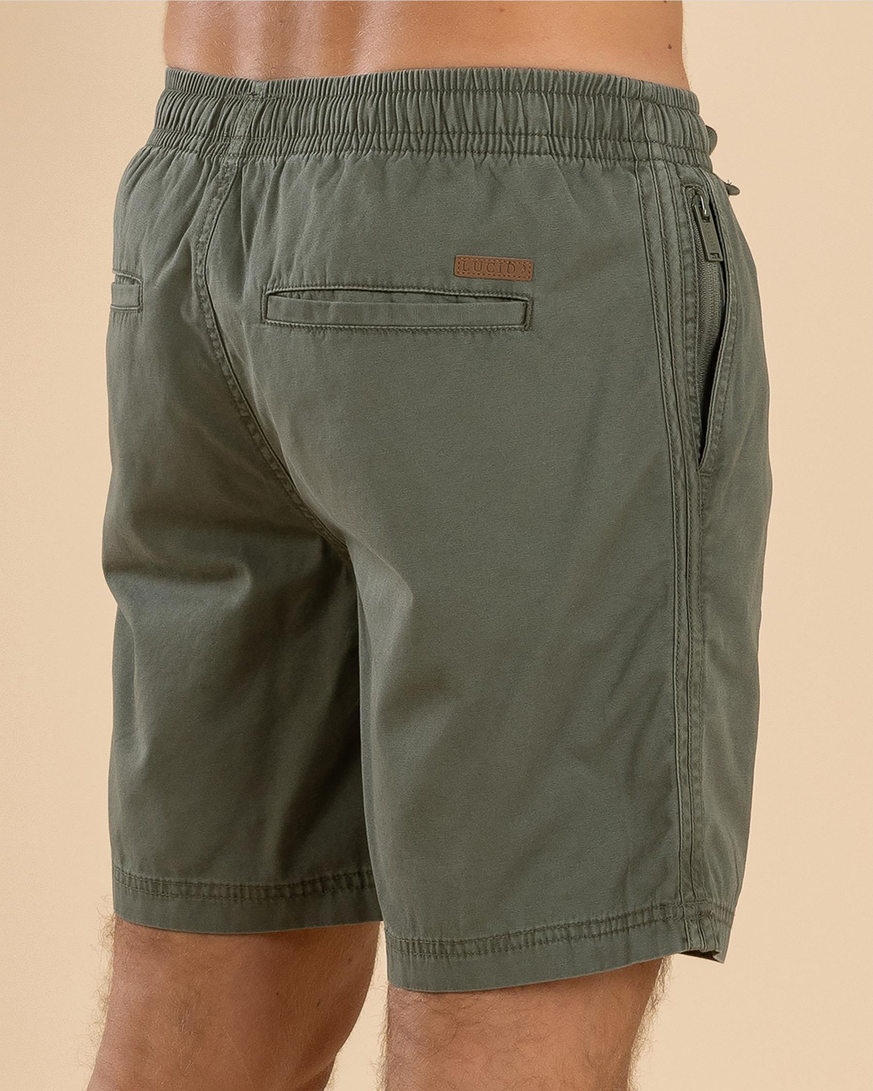 Conclude Elastic Waist Shorts