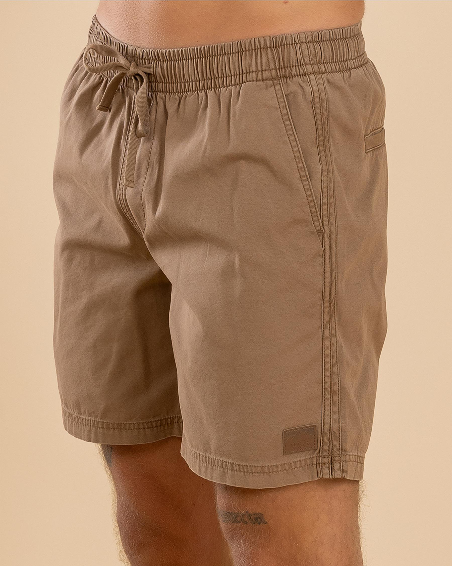 Conclude Elastic Waist Shorts