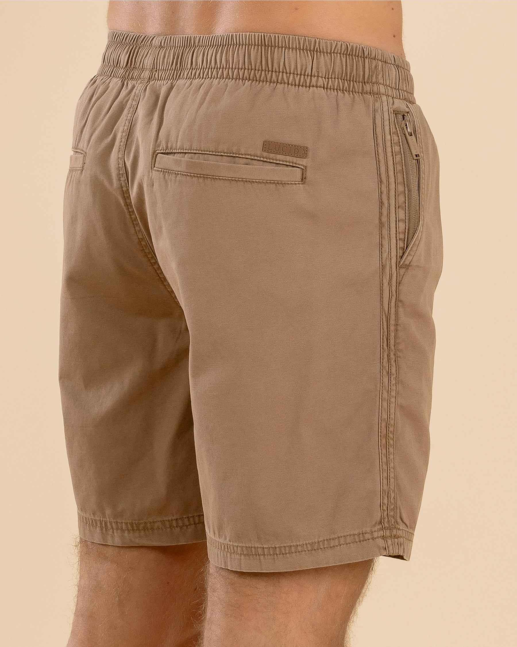 Conclude Elastic Waist Shorts