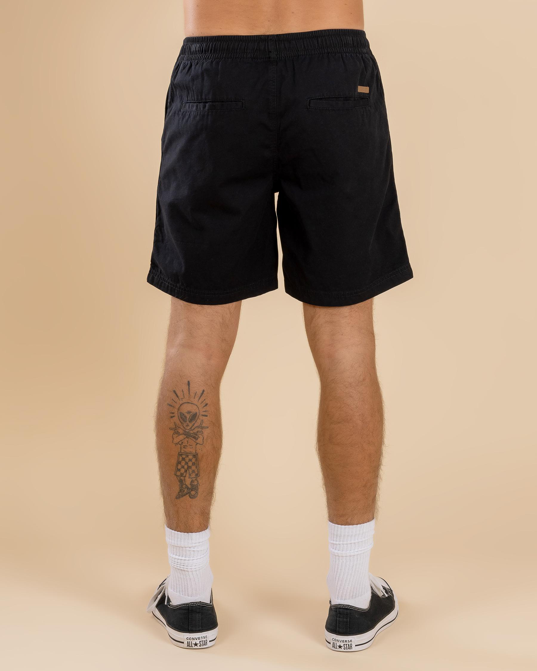 Conclude Elastic Waist Shorts