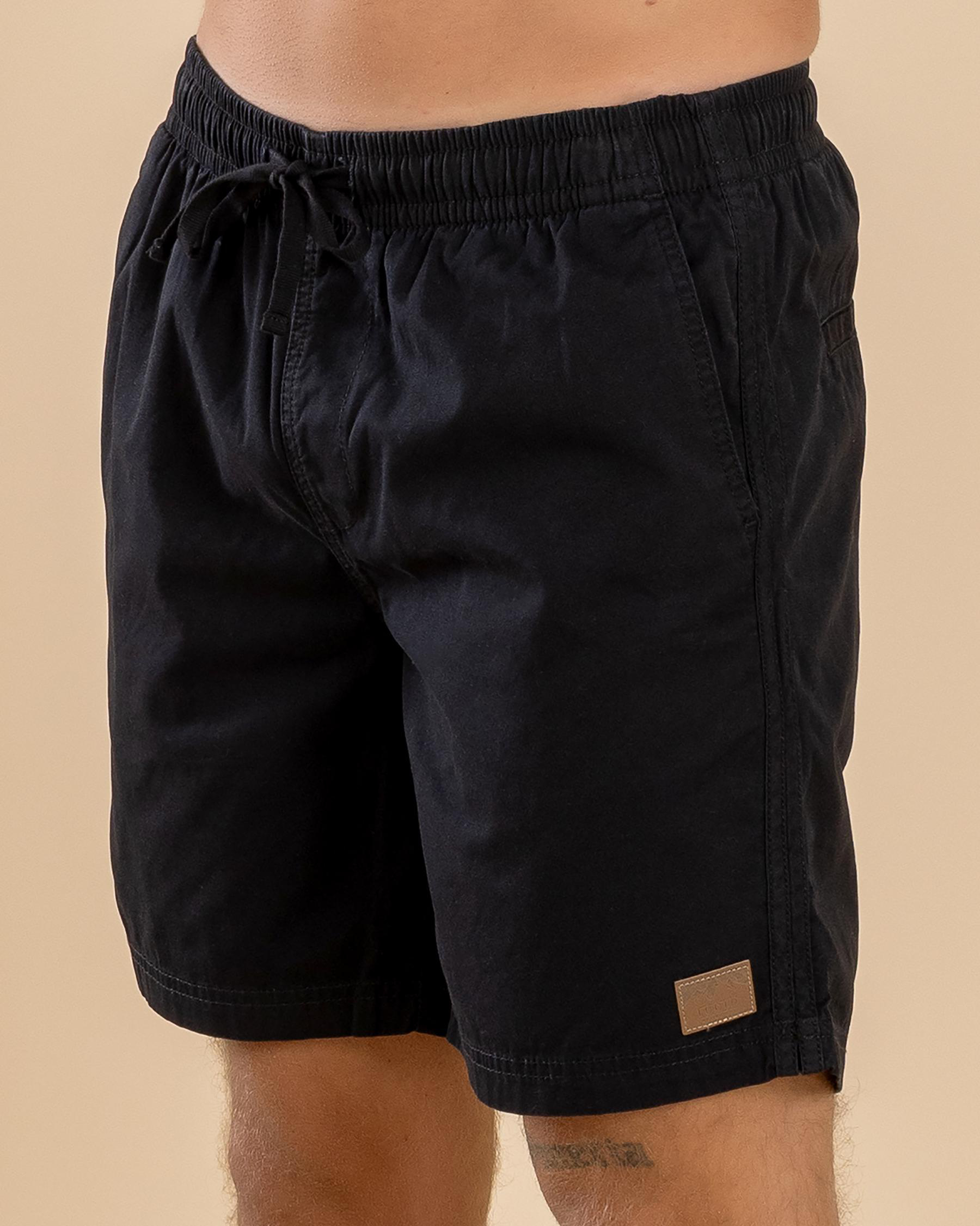 Conclude Elastic Waist Shorts