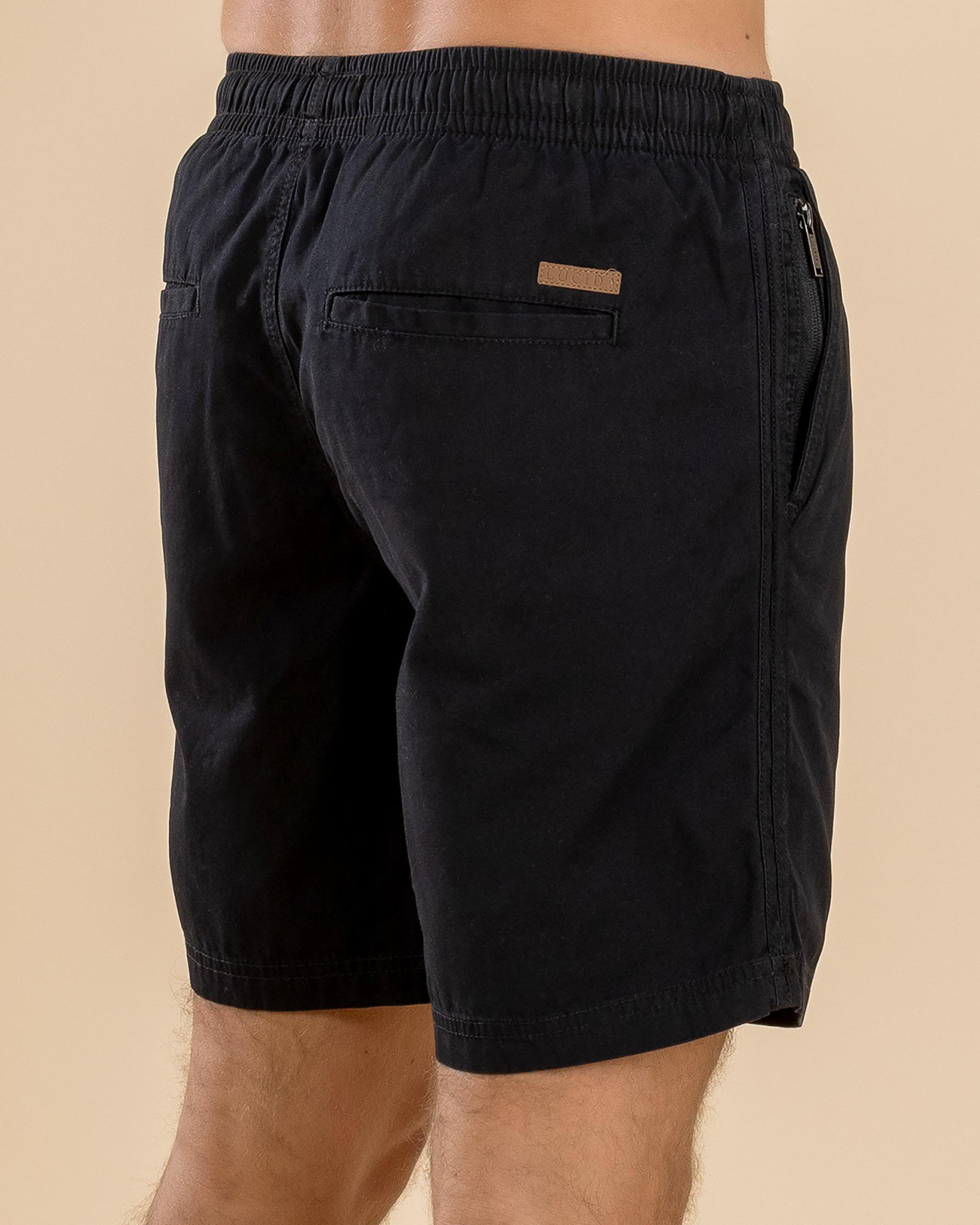 Conclude Elastic Waist Shorts