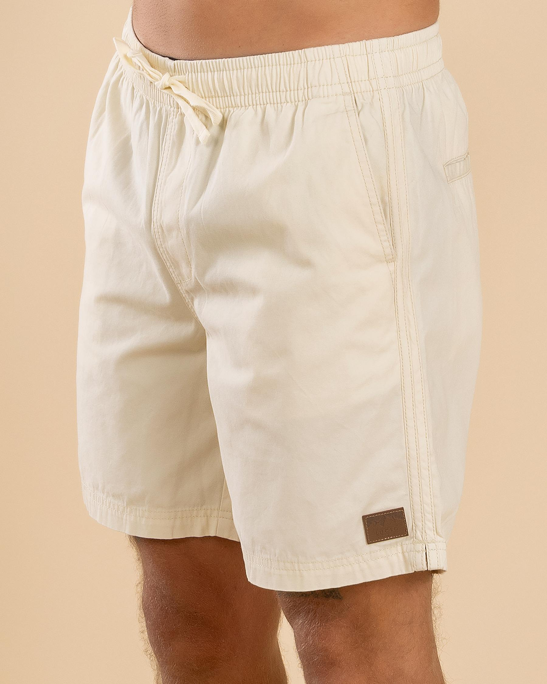 Conclude Elastic Waist Shorts