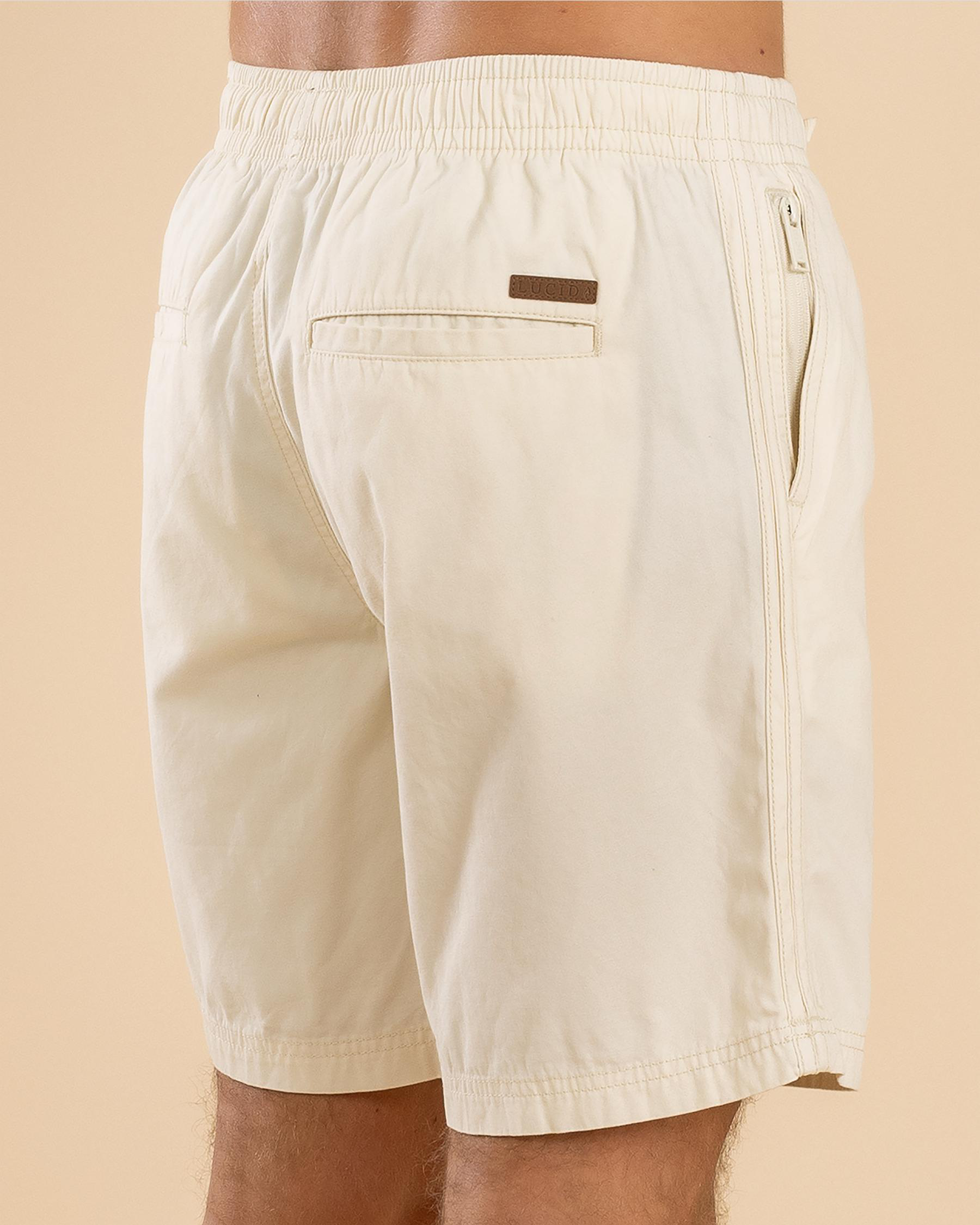 Conclude Elastic Waist Shorts
