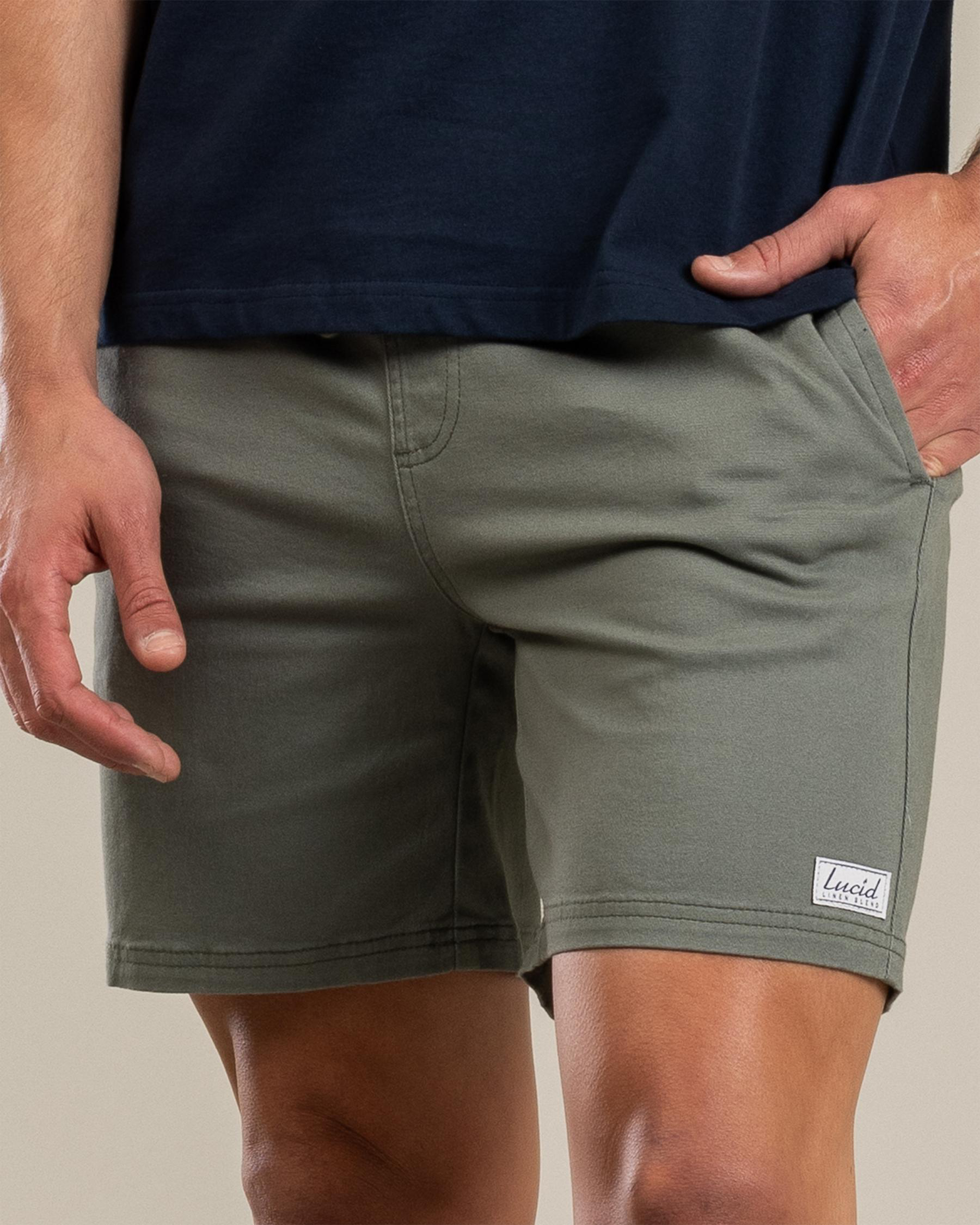 Urbane Elastic Waist Shorts