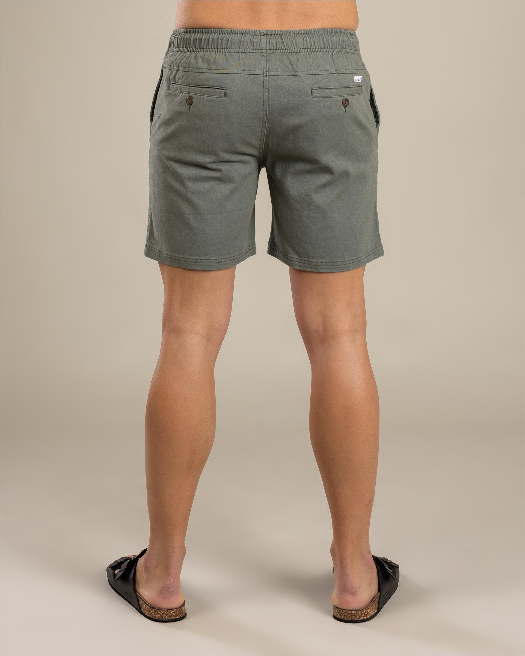 Urbane Elastic Waist Shorts