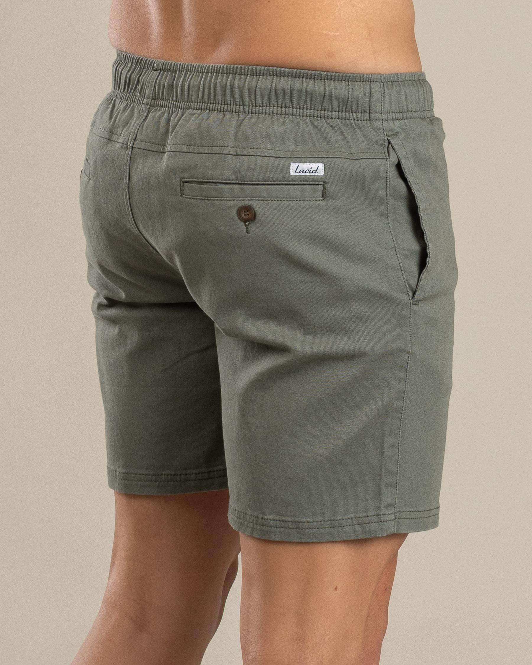 Urbane Elastic Waist Shorts