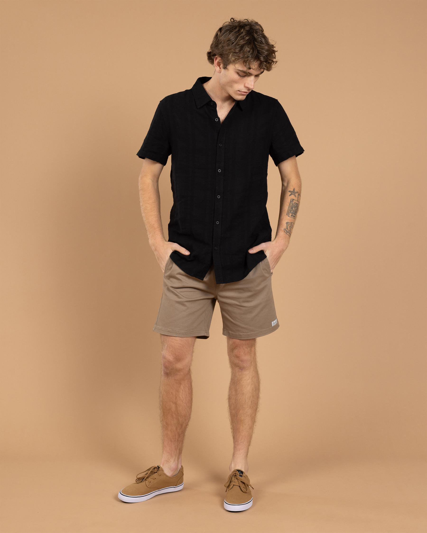 Urbane Elastic Waist Shorts