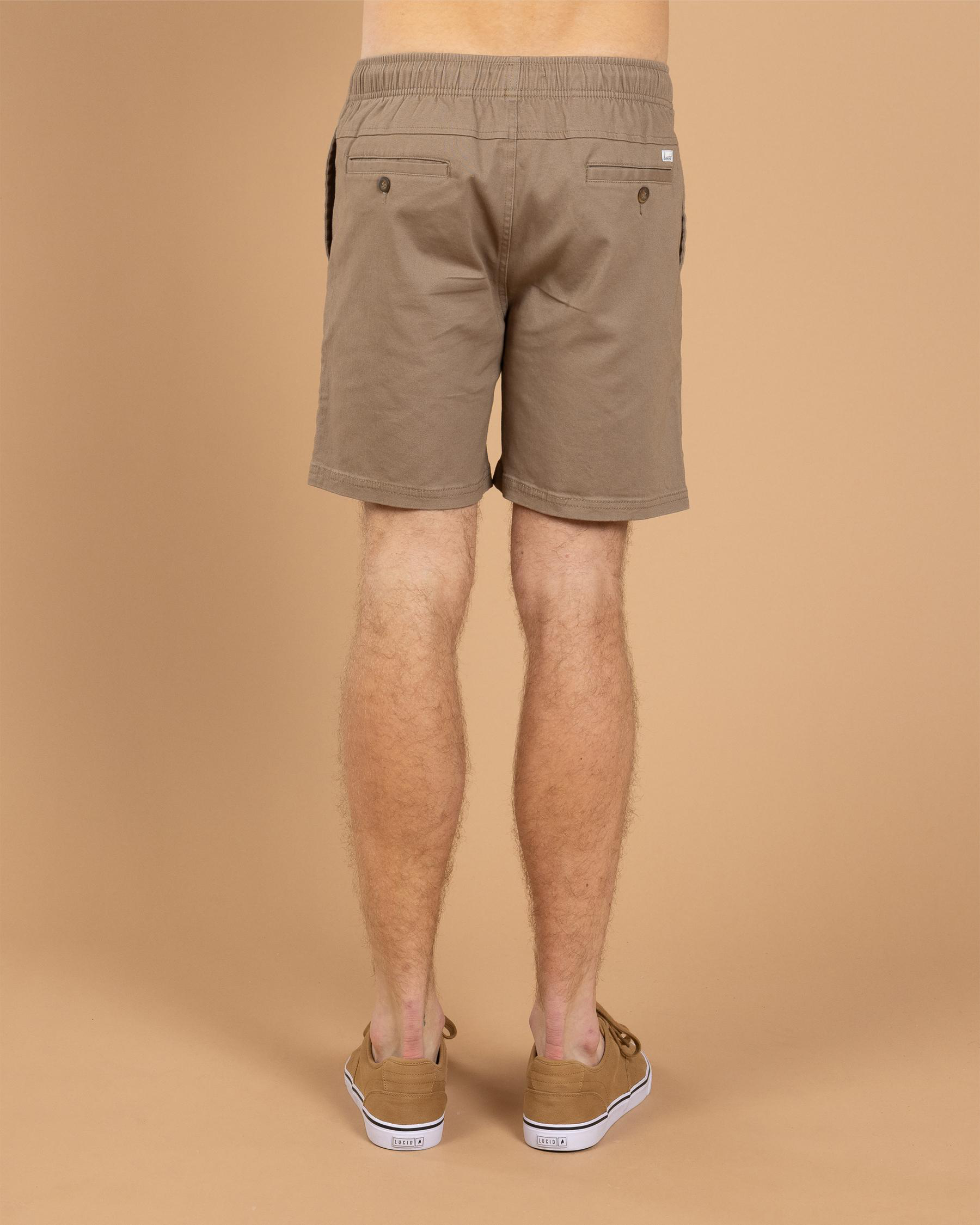 Urbane Elastic Waist Shorts