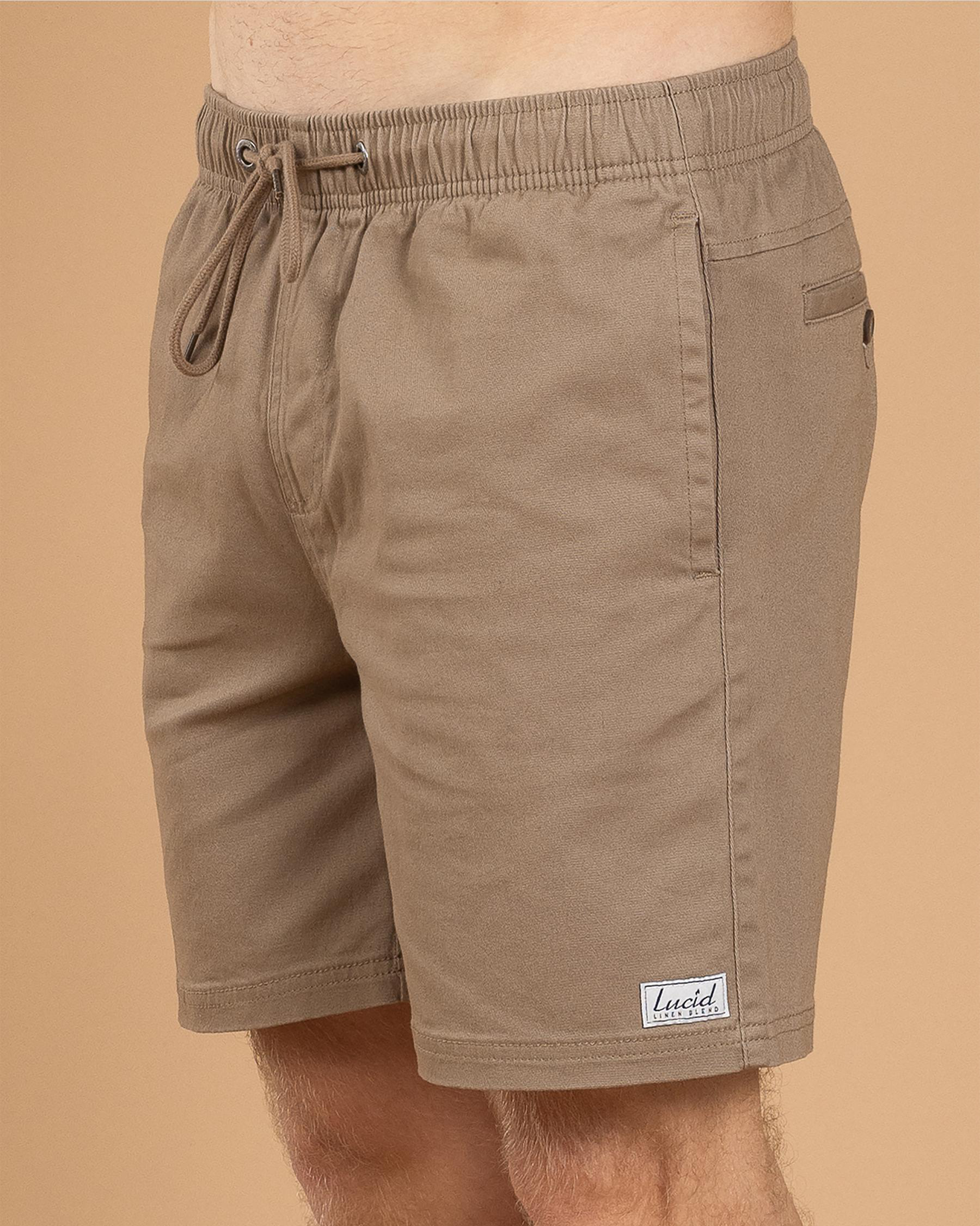 Urbane Elastic Waist Shorts