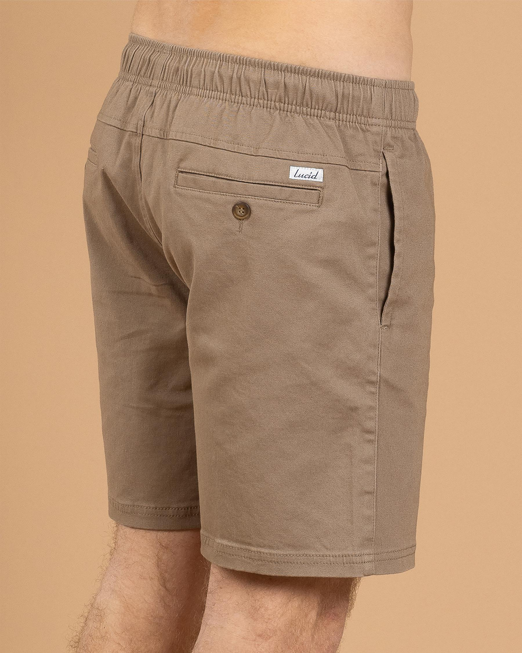 Urbane Elastic Waist Shorts