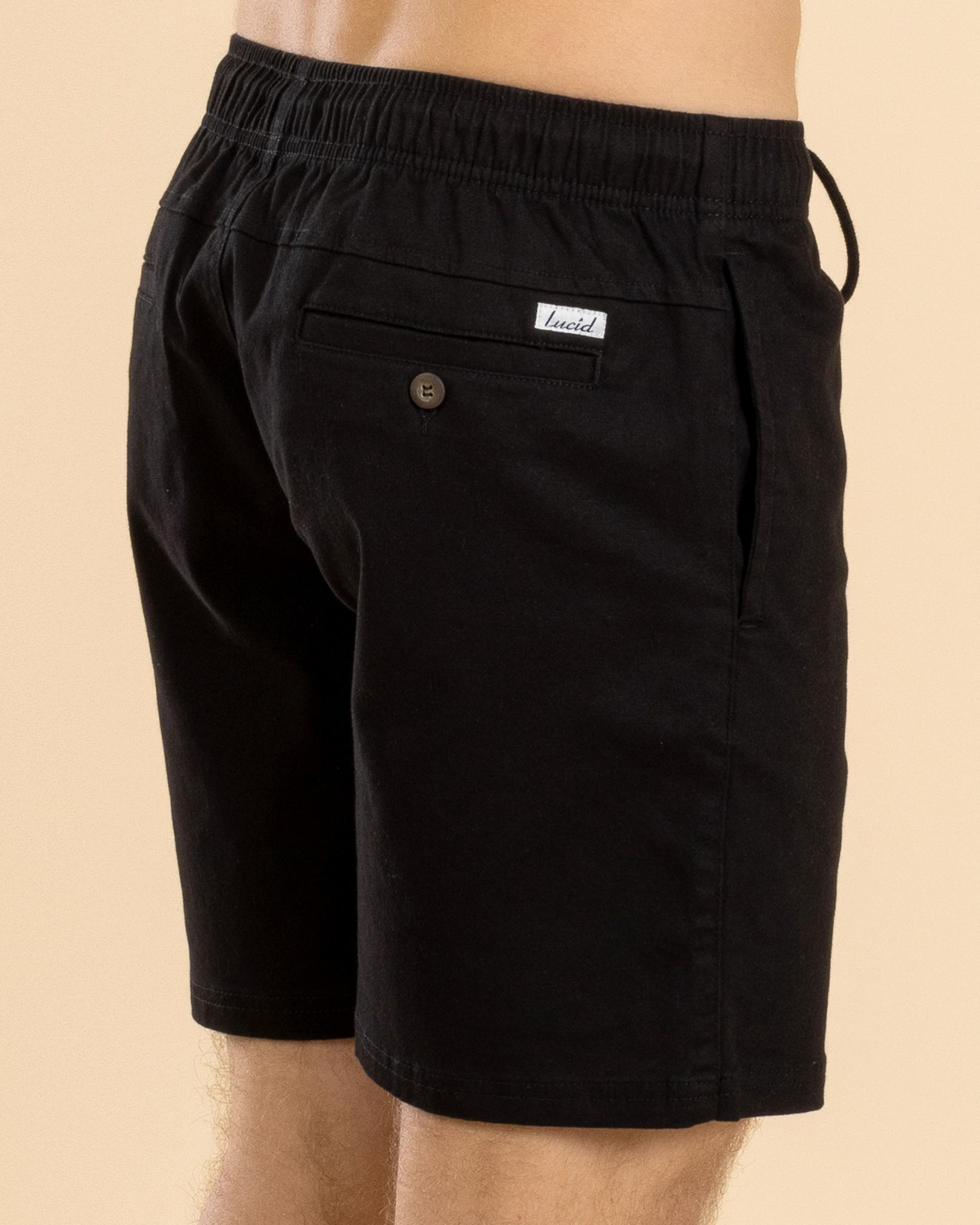 Urbane Elastic Waist Shorts
