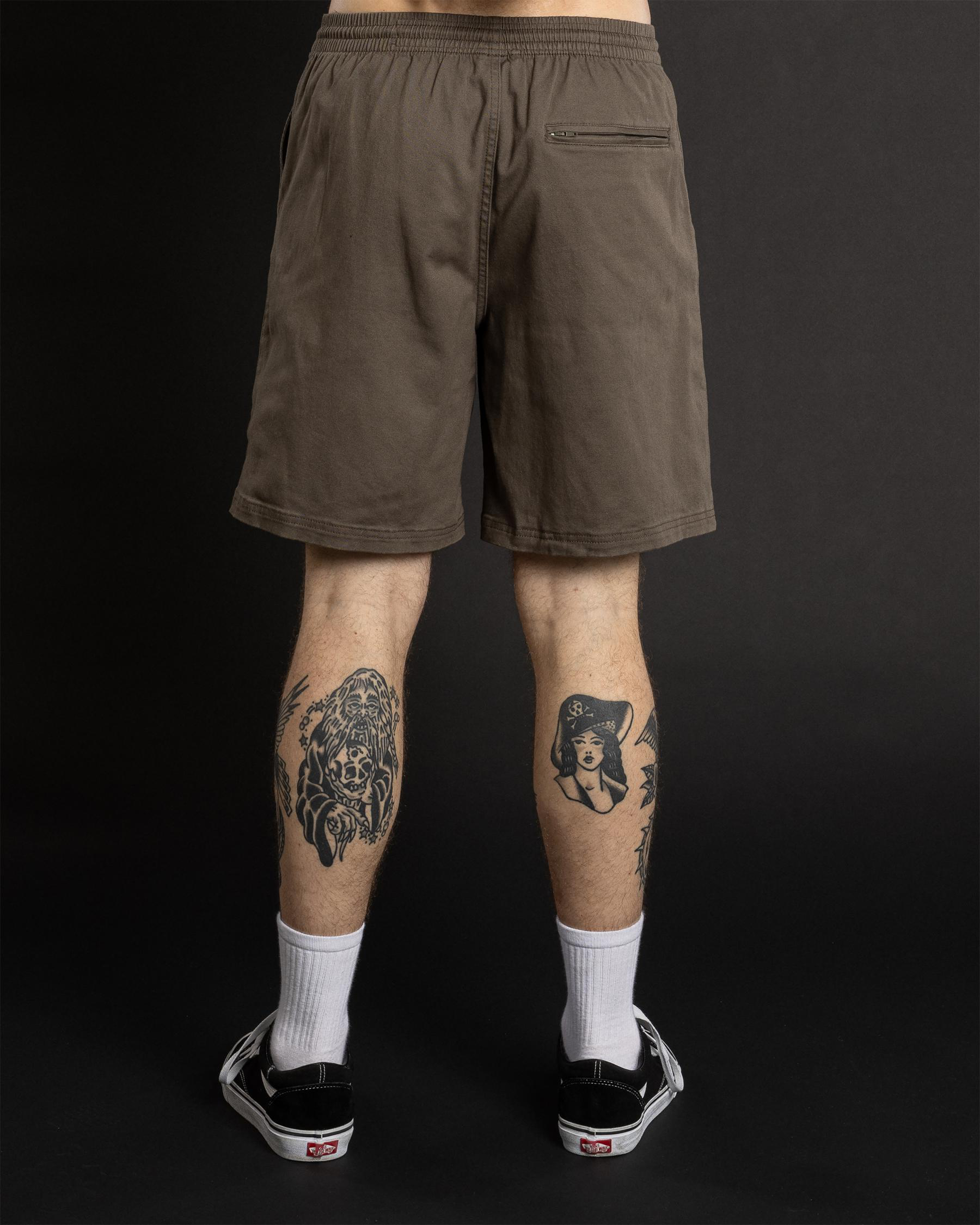 Local Elastic Waist Shorts