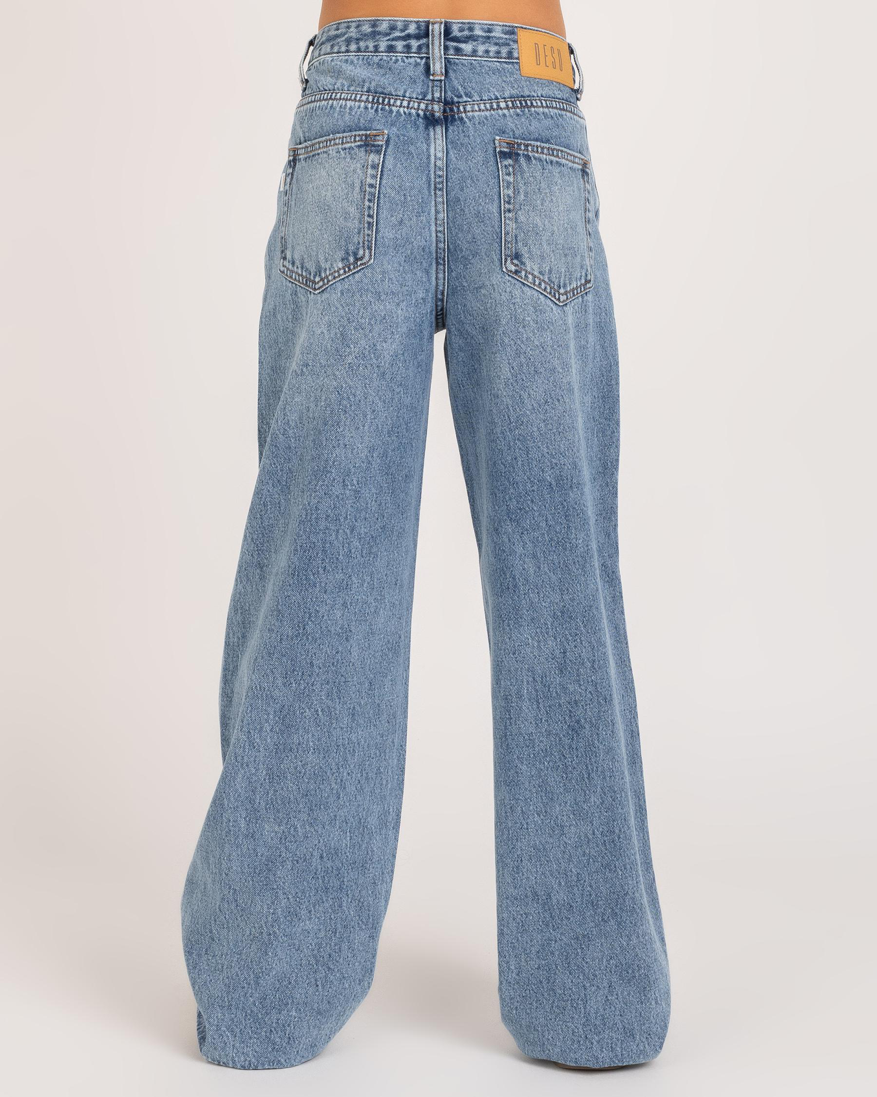 Rocker Straight Leg Jeans