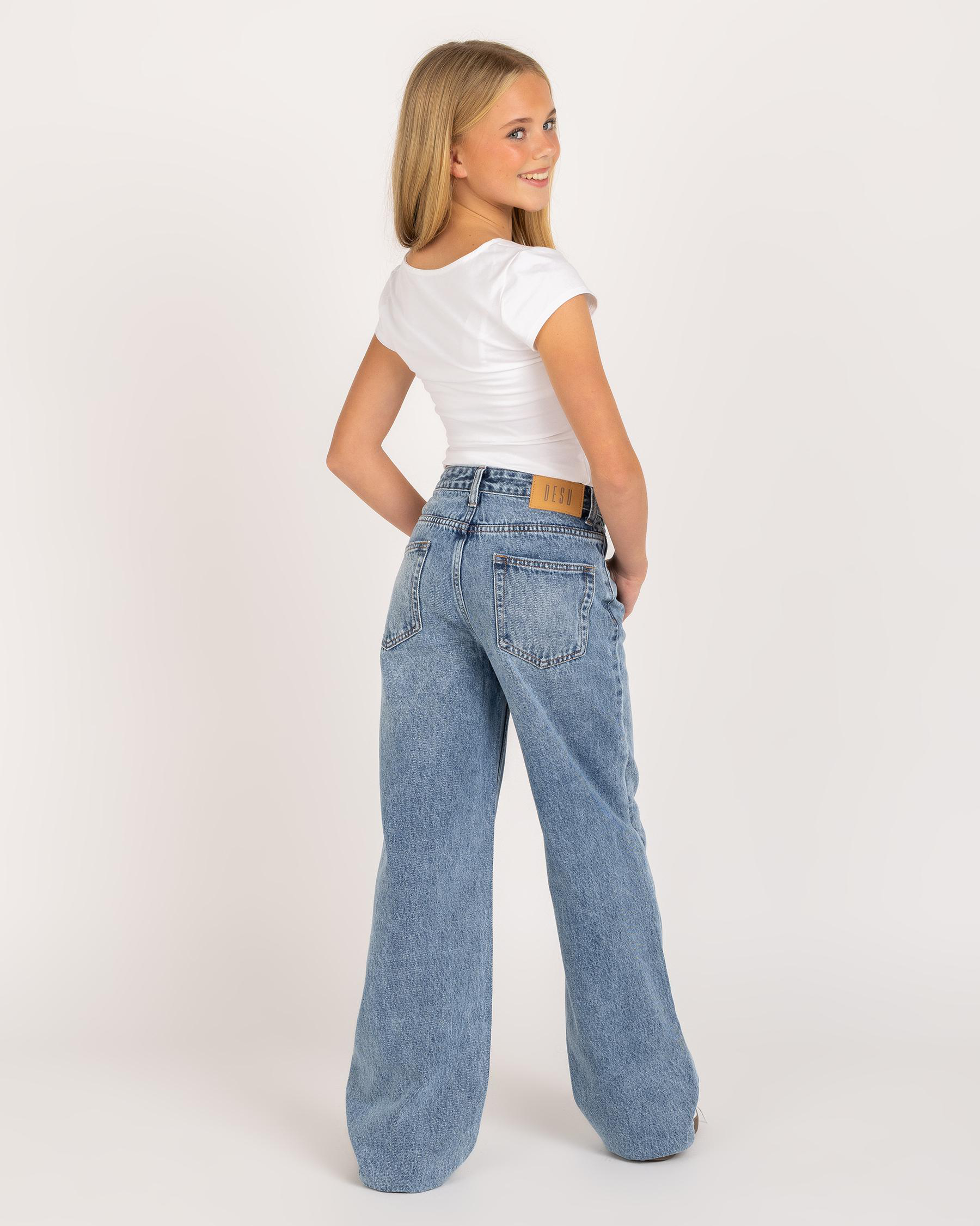 Rocker Straight Leg Jeans