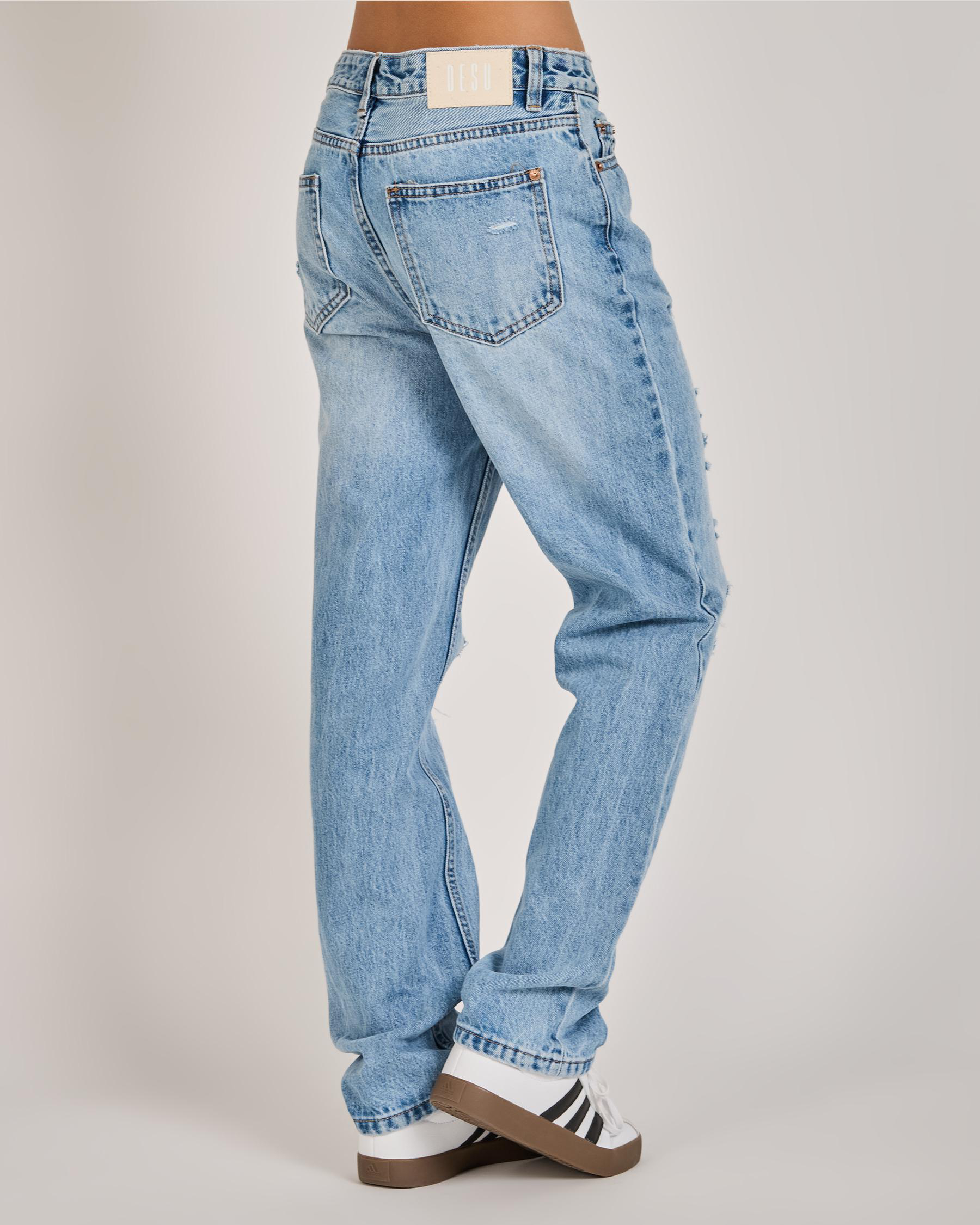 Rebel Straight Leg Jeans