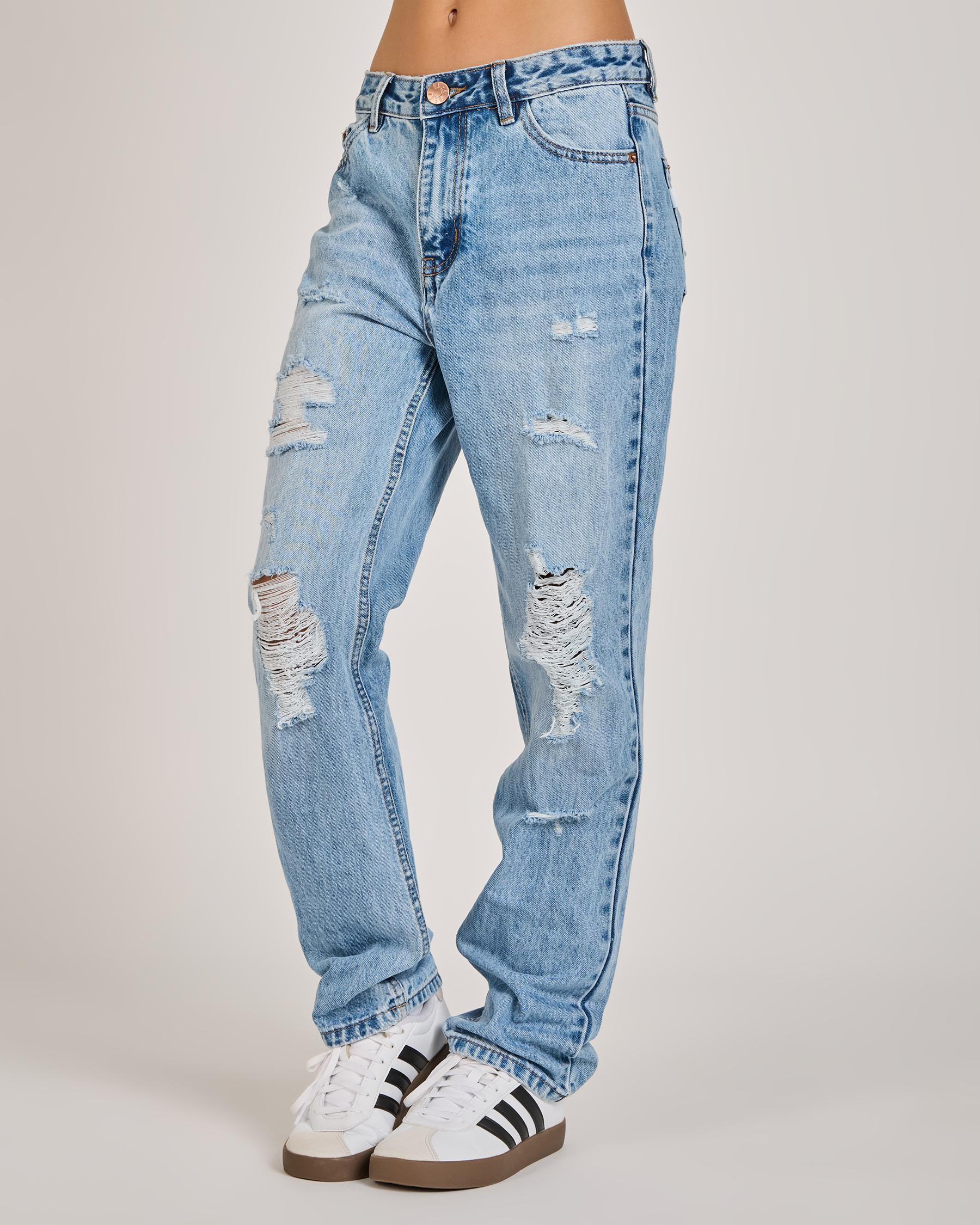 Rebel Straight Leg Jeans
