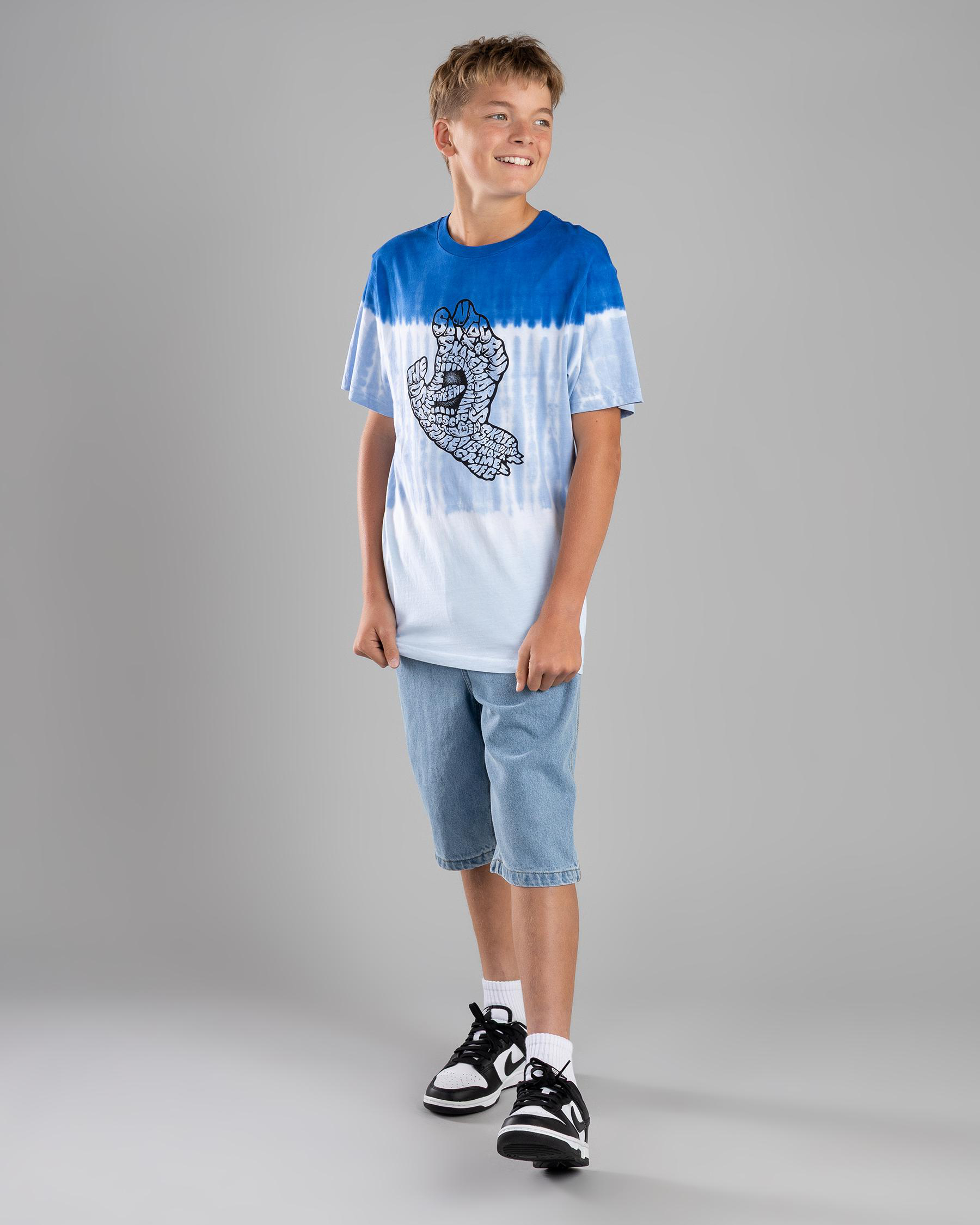 Letter Hand Mono Front T-Shirt