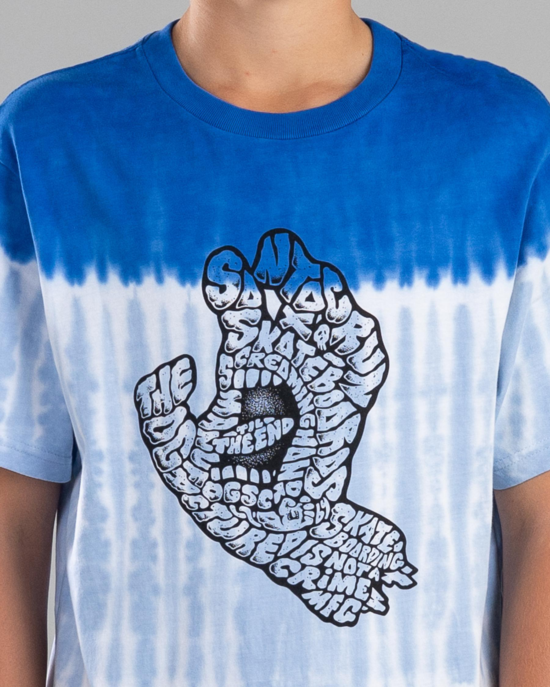 Letter Hand Mono Front T-Shirt