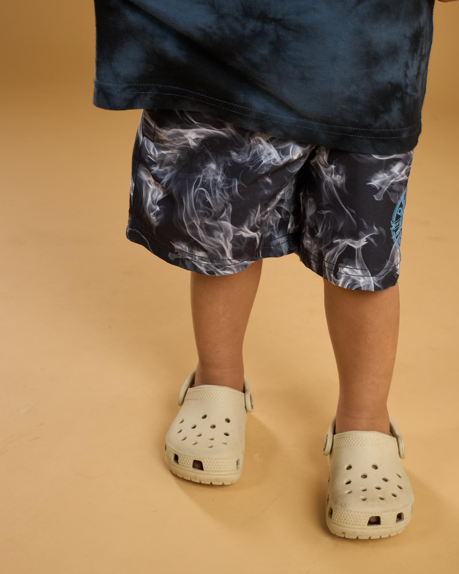 Growl Elastic Waist Shorts