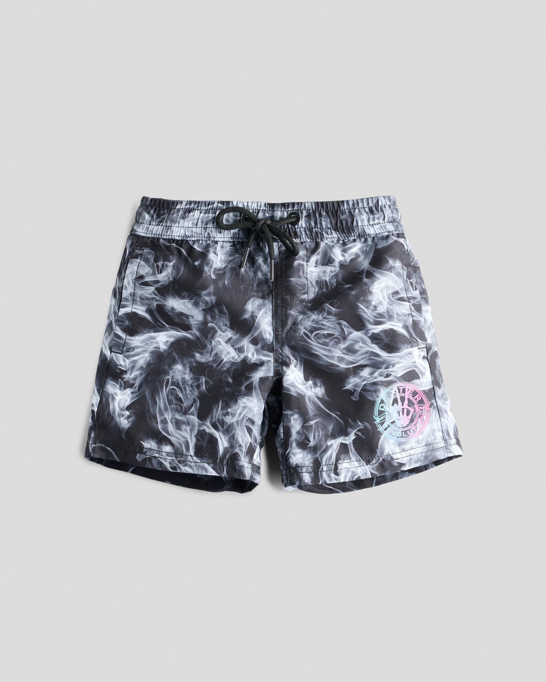 Growl Elastic Waist Shorts