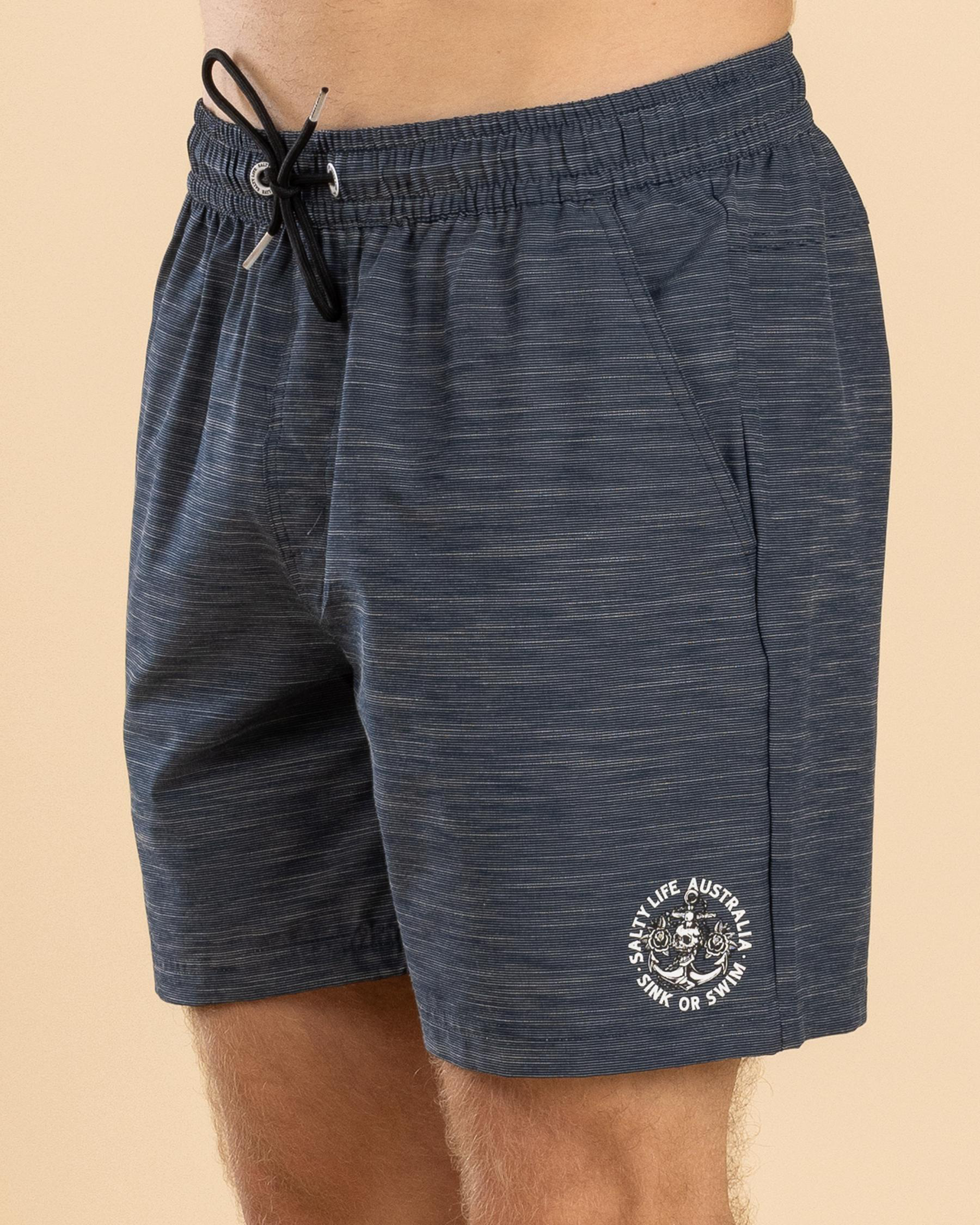 Sail Elastic Waist Shorts