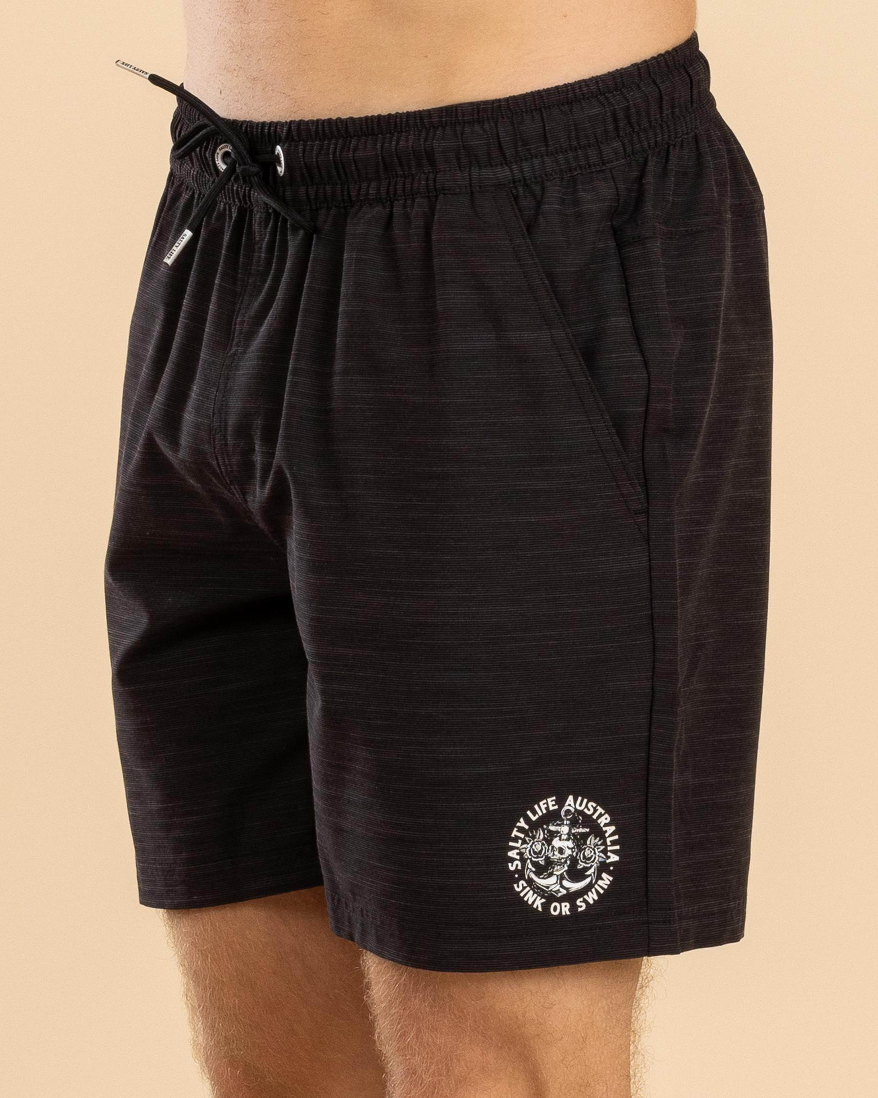 Sail Elastic Waist Shorts