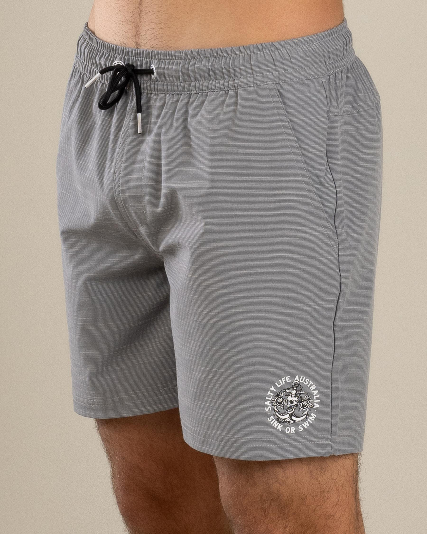 Sail Elastic Waist Shorts