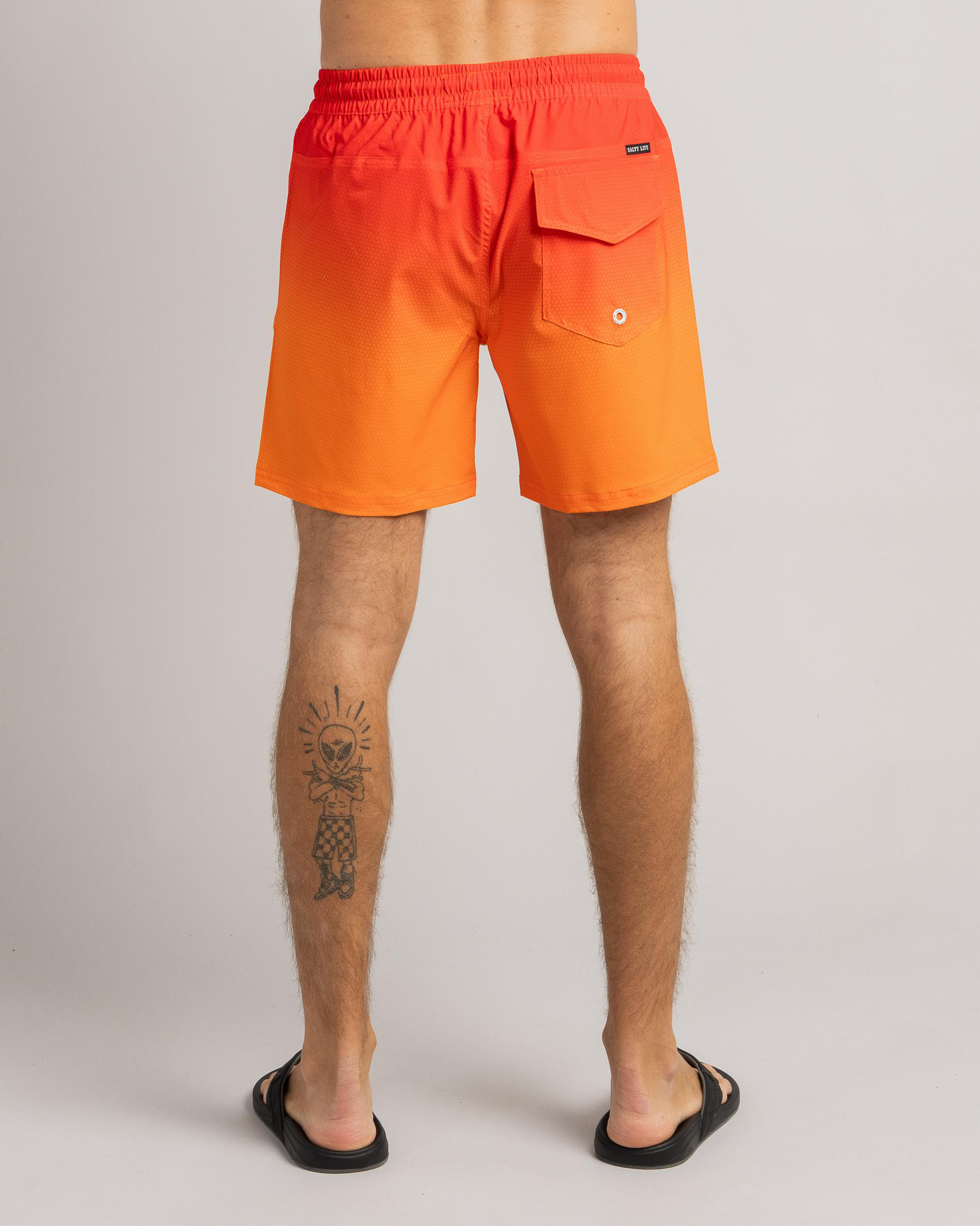 Density Elastic Waist Shorts