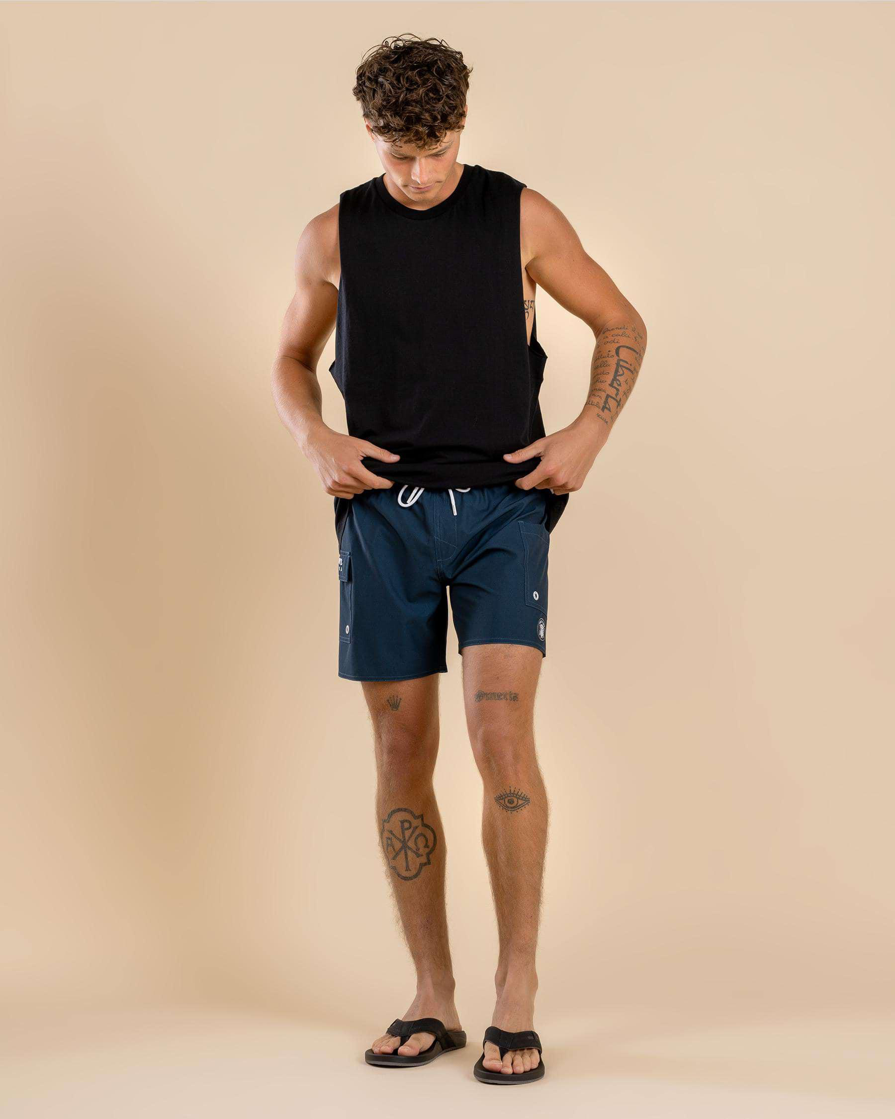 Reign Elastic Waist Shorts