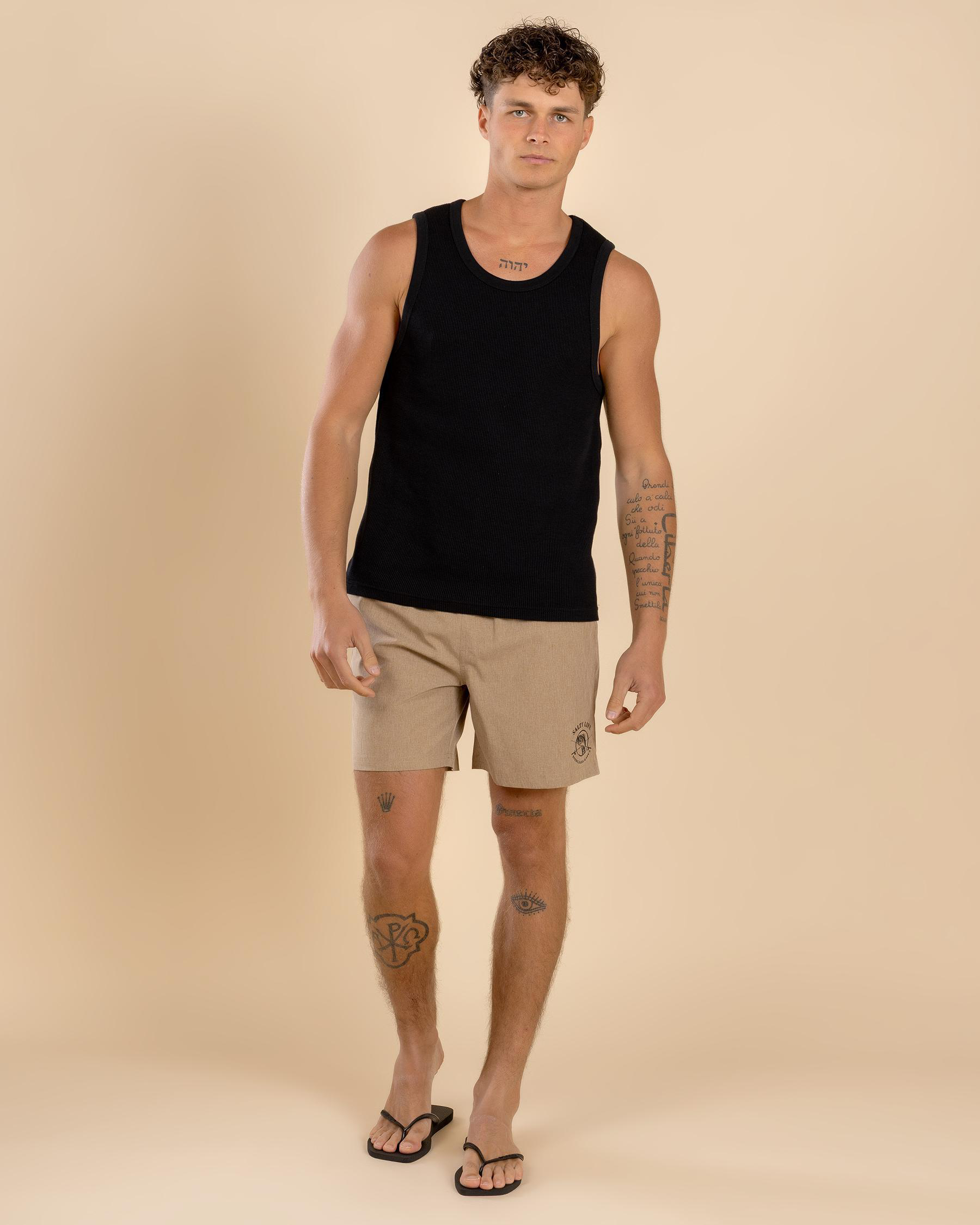 Whirlwind Elastic Waist Shorts