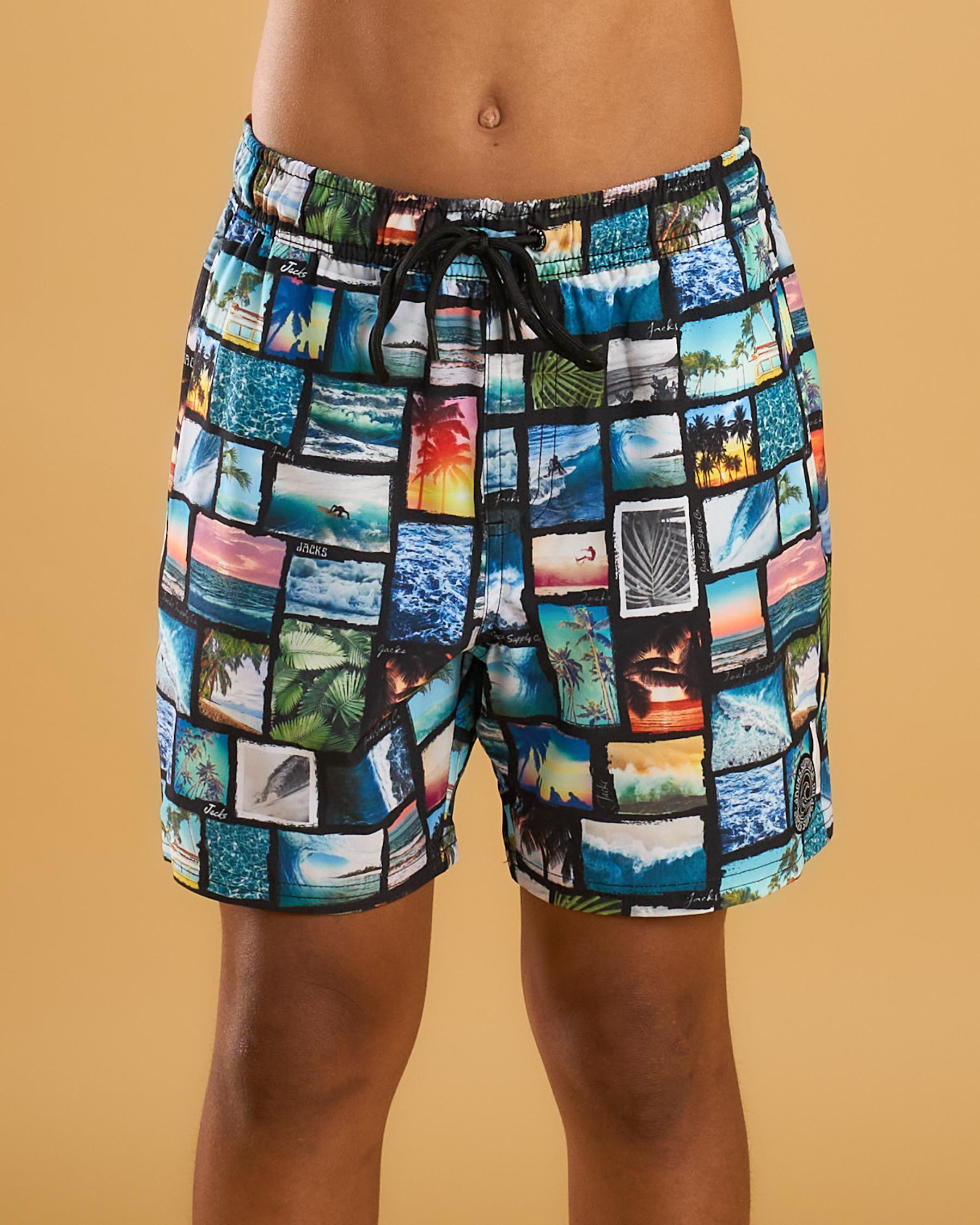 Jordy Elastic Waist Shorts