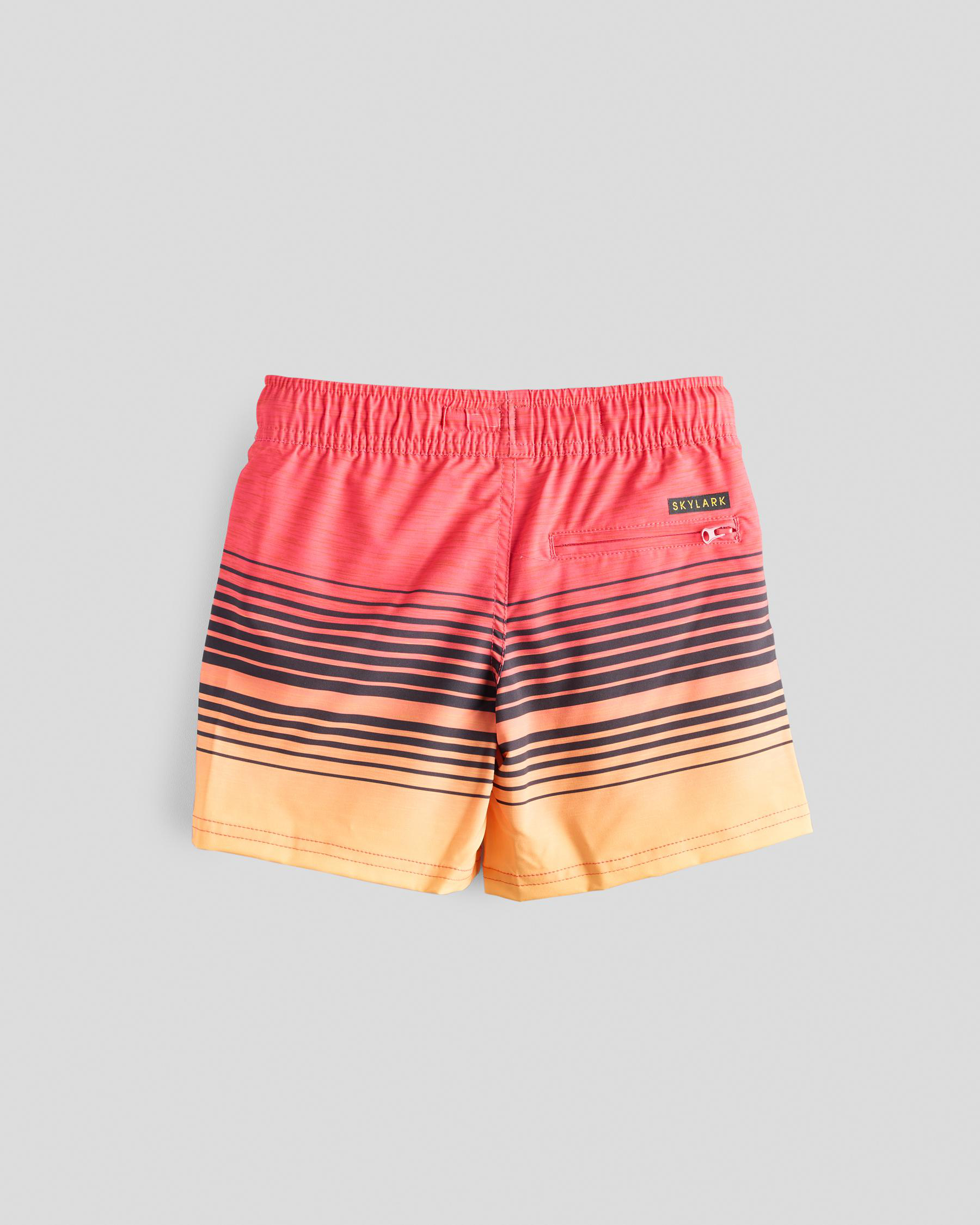 Linear Elastic Waist Shorts