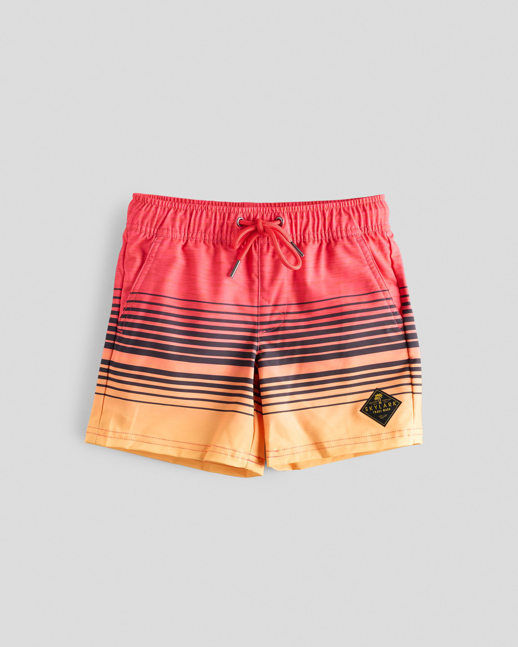 Linear Elastic Waist Shorts
