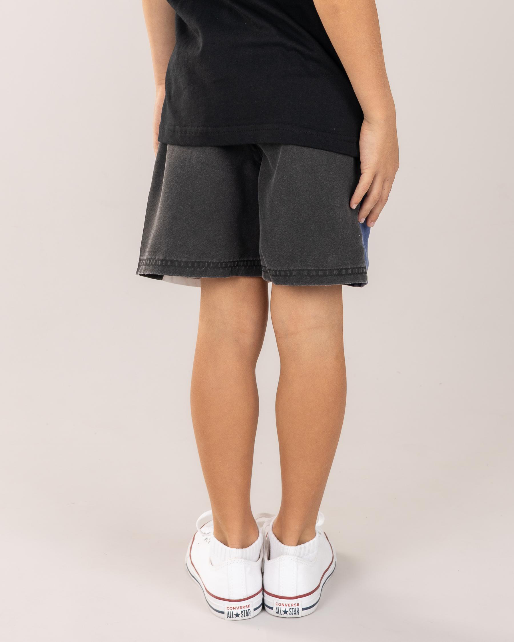 String Elastic Waist Shorts