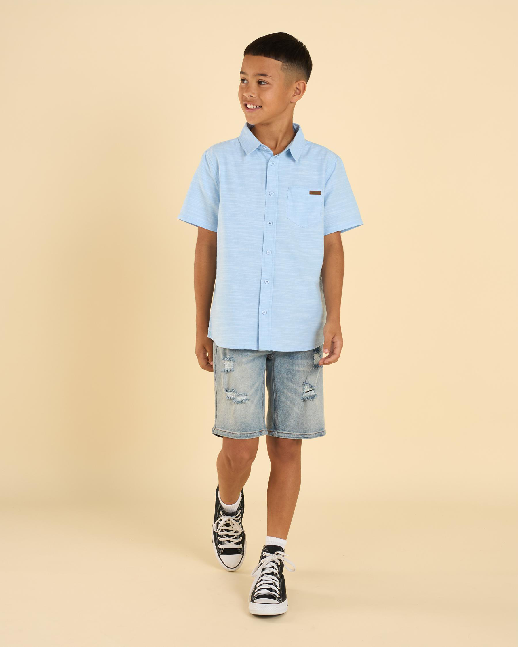 Integral Short Sleeve Shirt