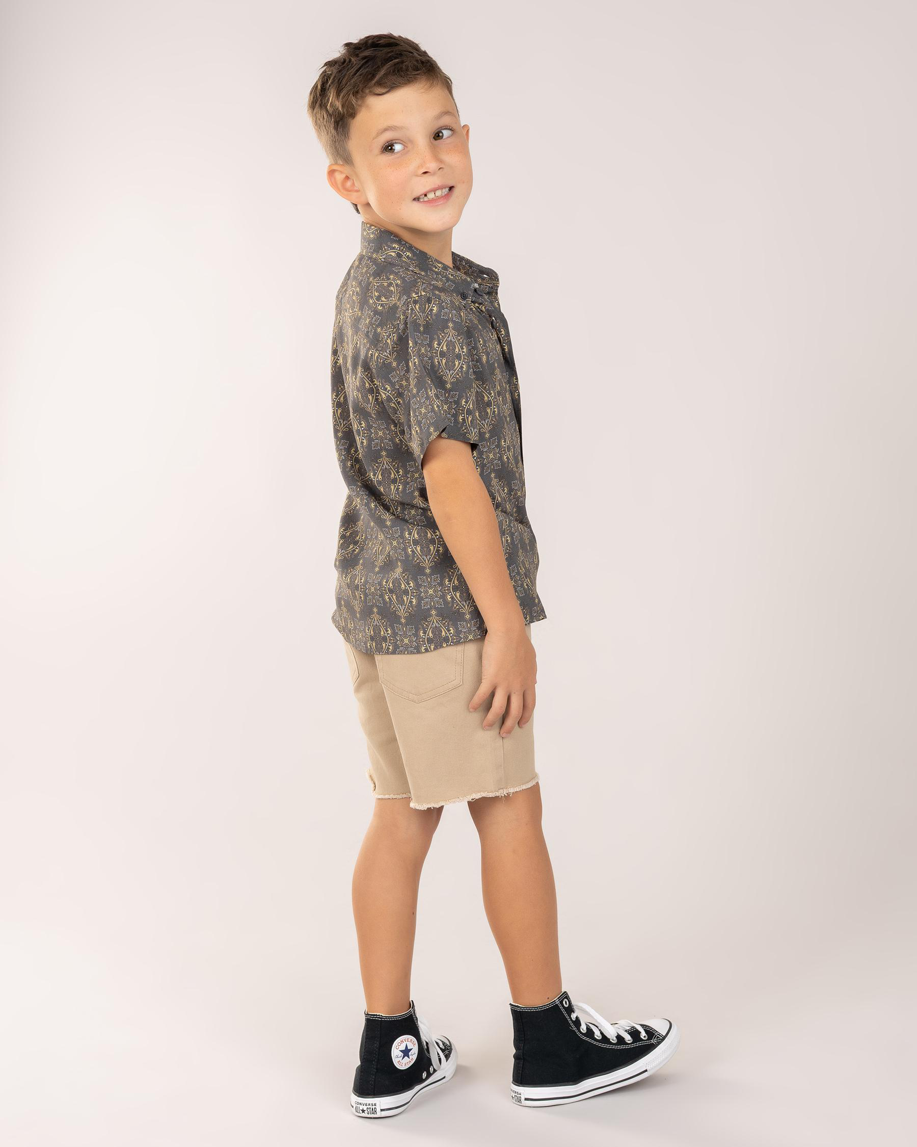 Toddlers' Retain Short Sleeve Shirt