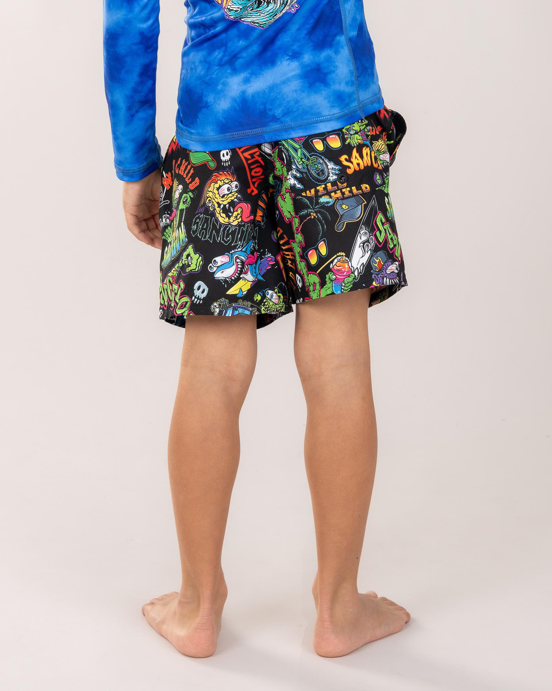 Shrill Elastic Waist Shorts