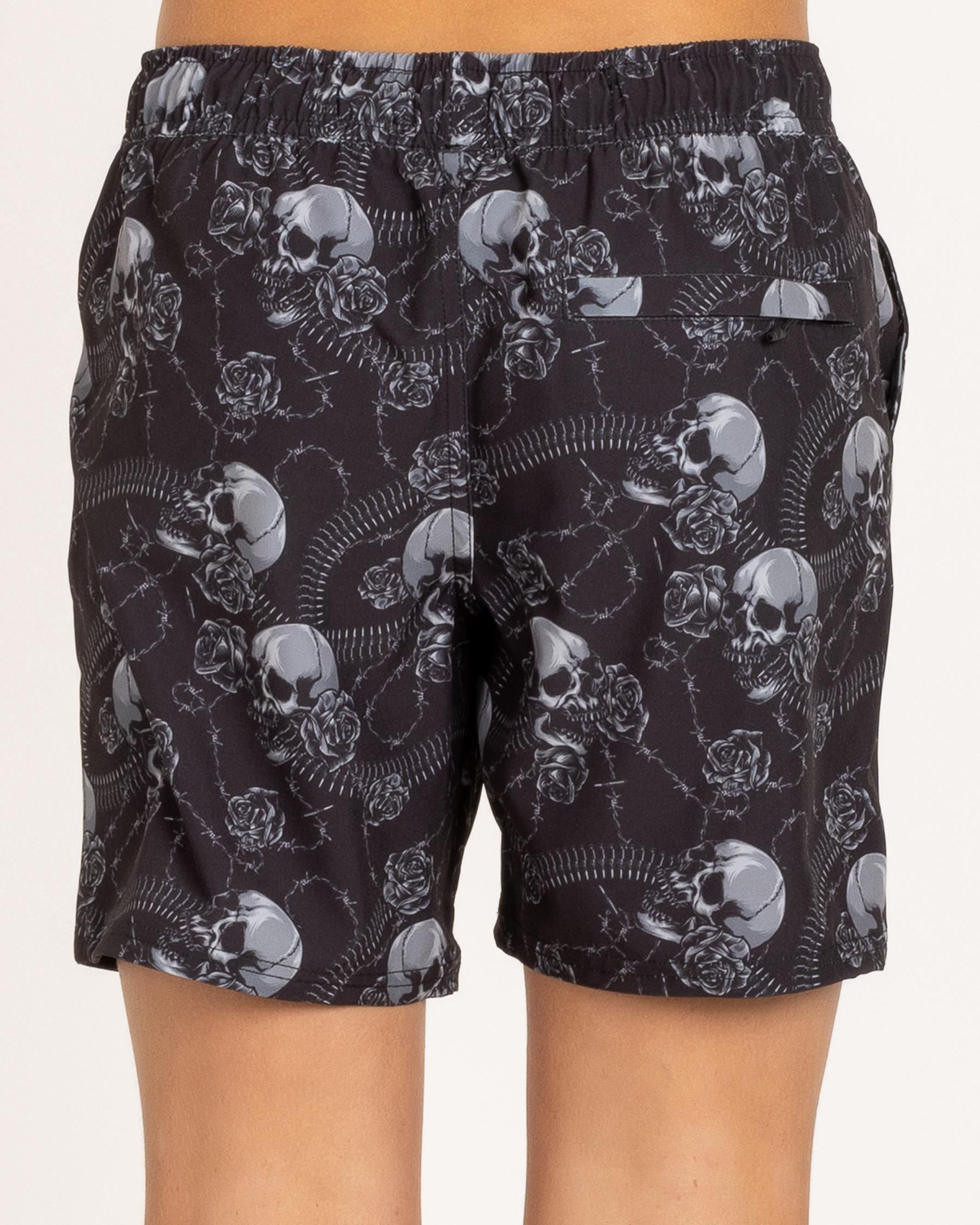 Cartridges Elastic Waist Shorts
