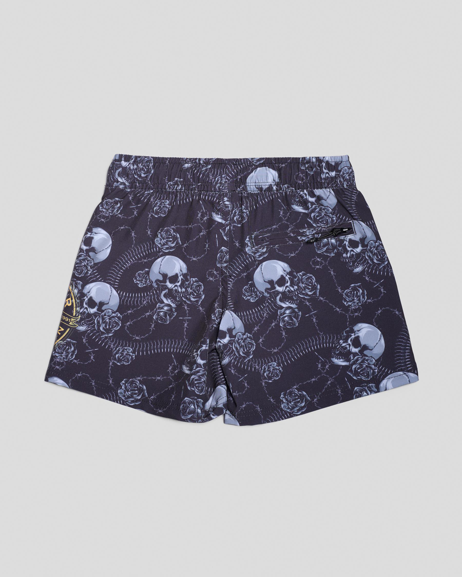 Cartridges Elastic Waist Shorts