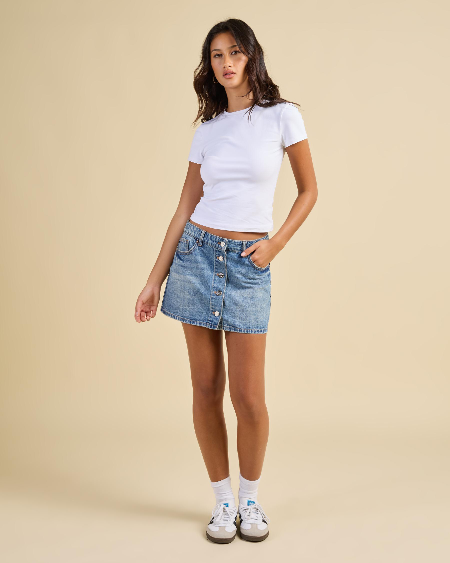 London Denim Skirt