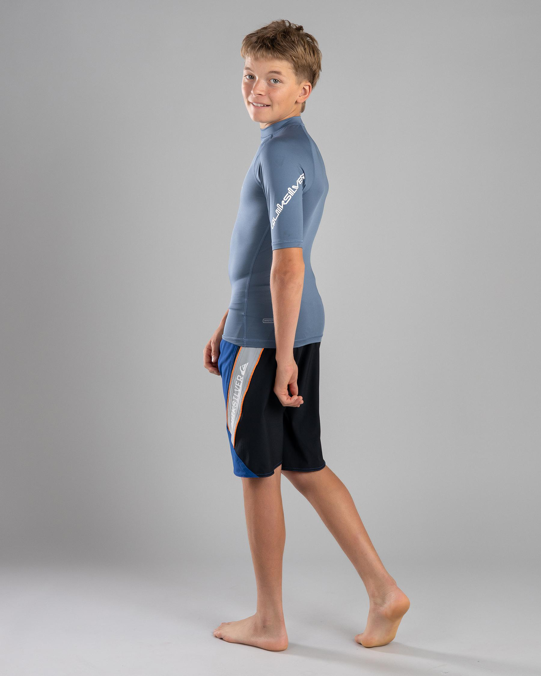 All Time Boy's Short Sleeve Rash Vest