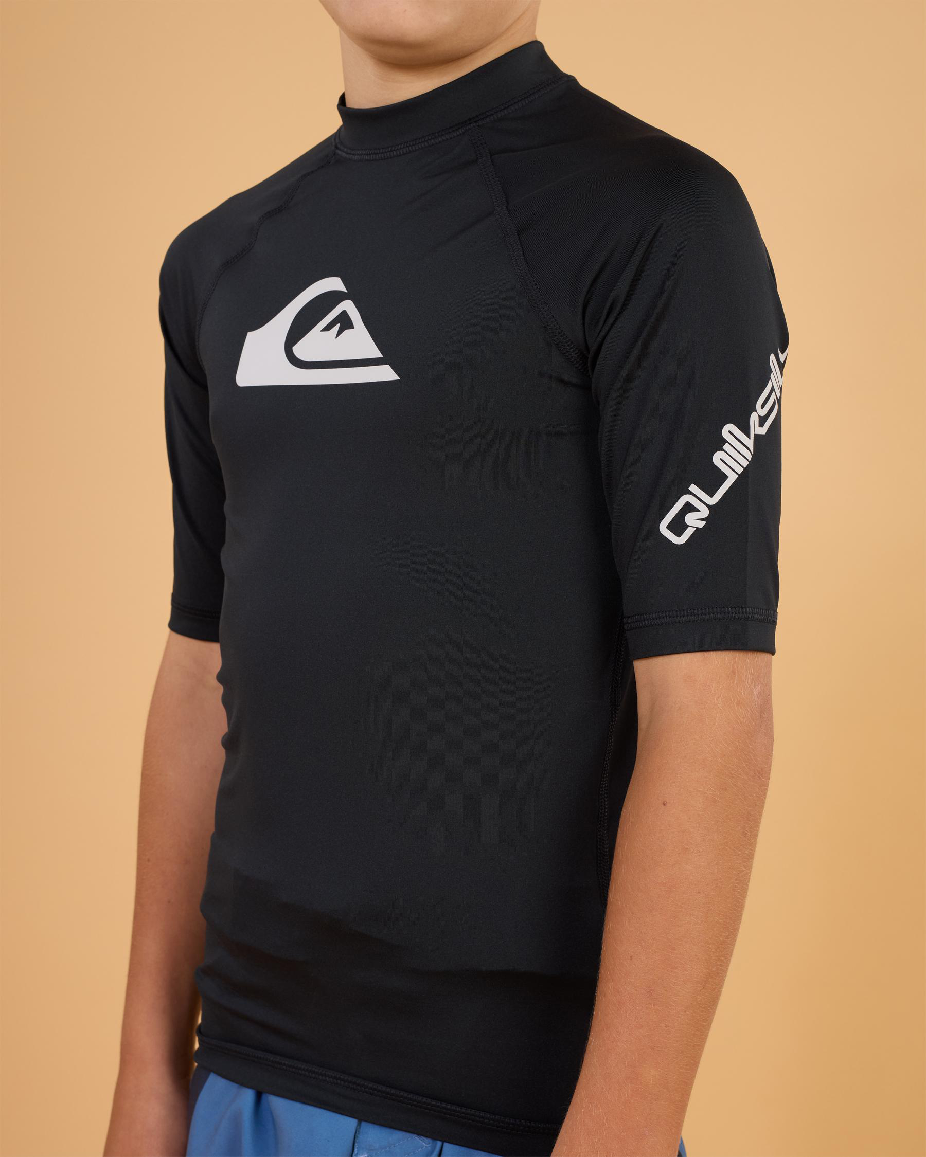 All Time Boy's Short Sleeve Rash Vest