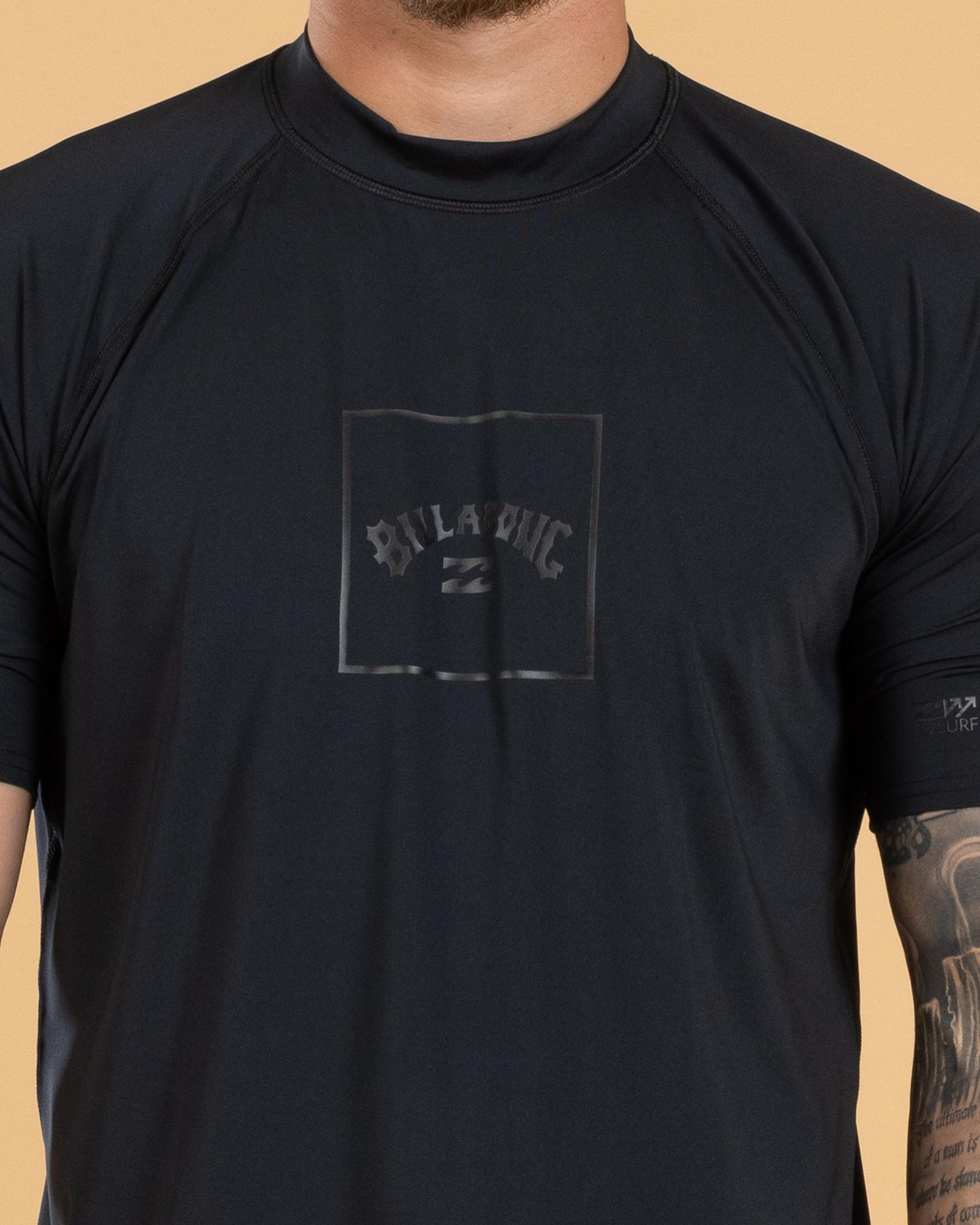 Boxed Arch Short Sleeve Rash Vest