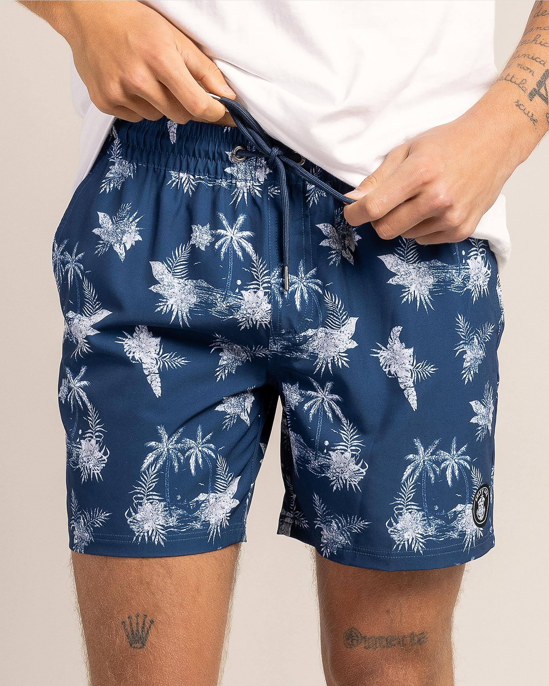 Recess Elastic Waist Shorts